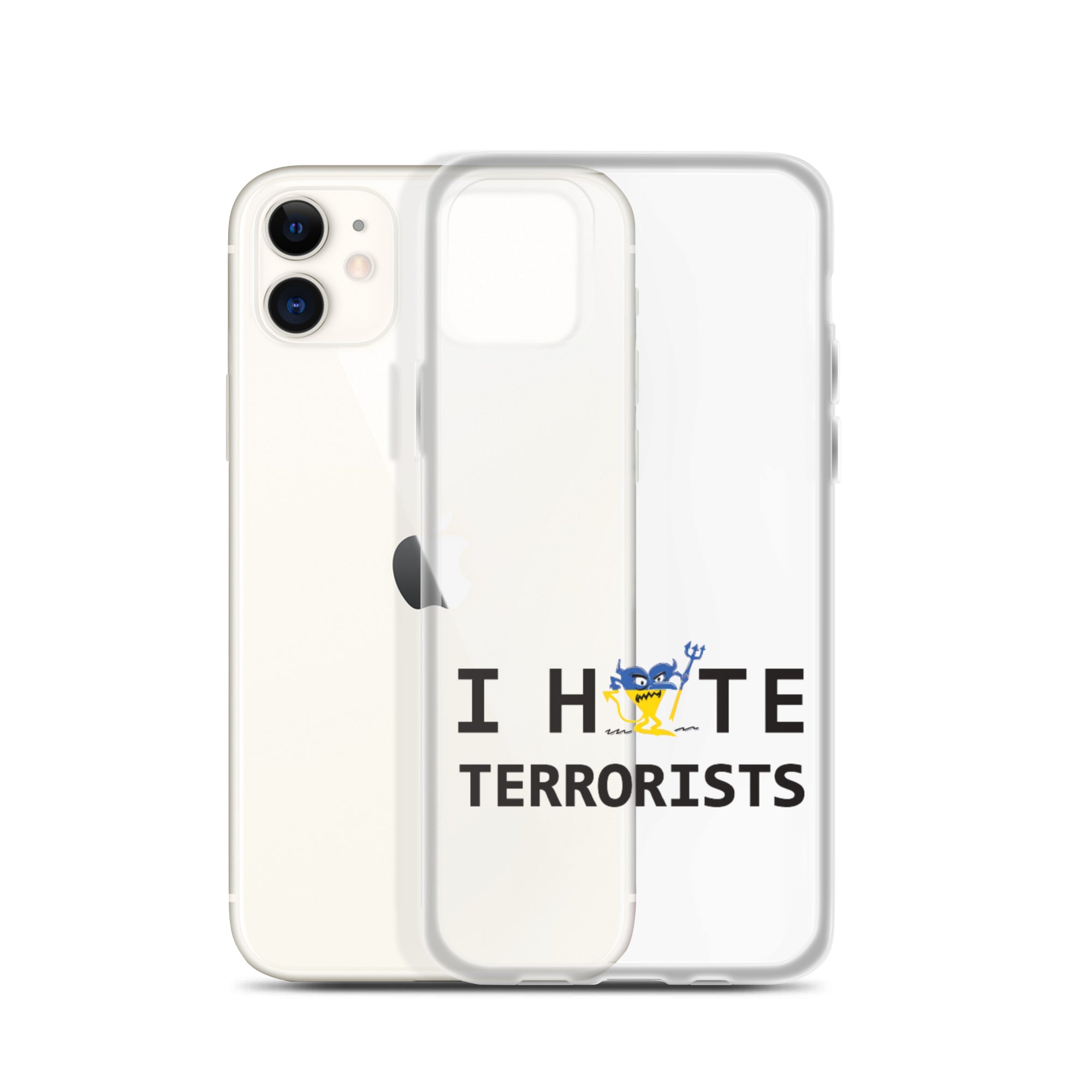 I Hate Terrorists iPhone Case