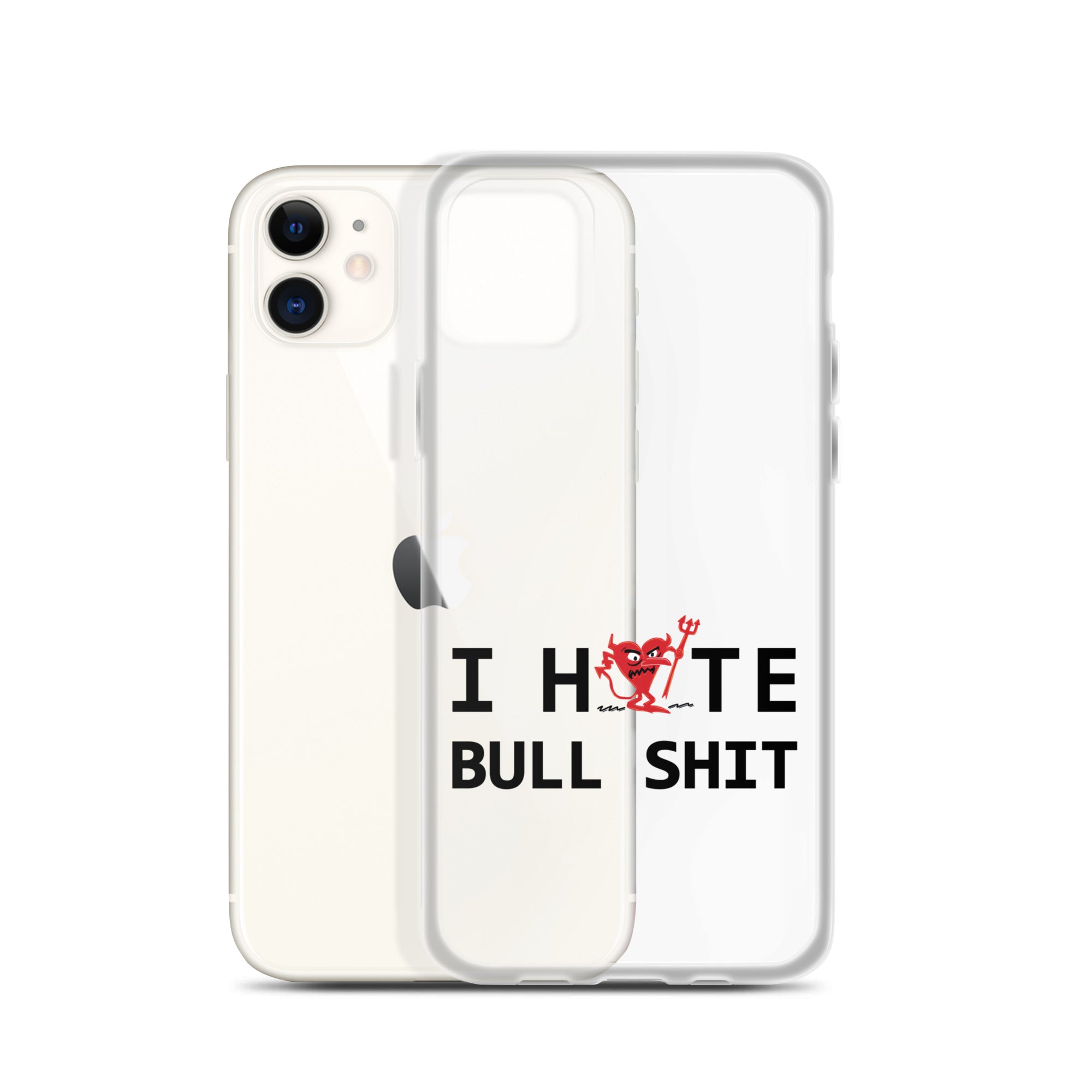 I Hate Bull Shit iPhone Case