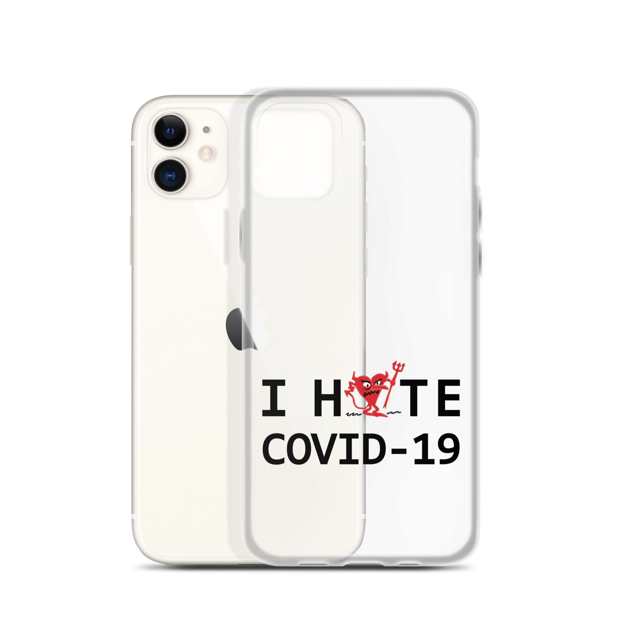 I Hate COVID-19 iPhone Case