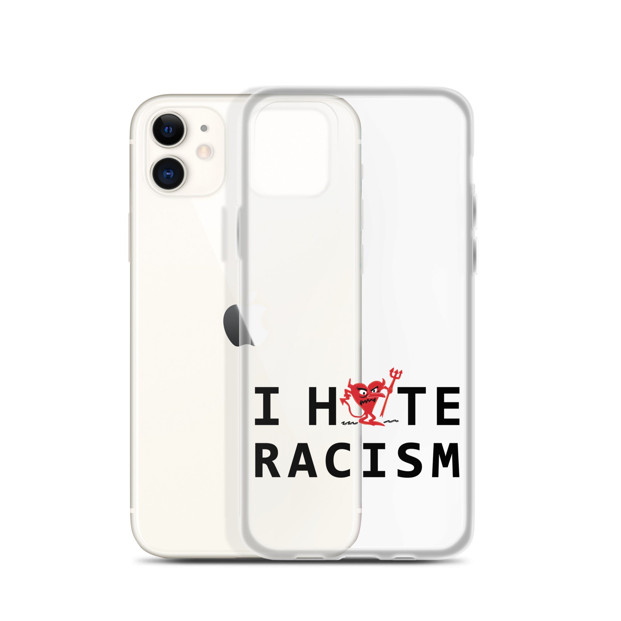 I Hate Racism iPhone Case