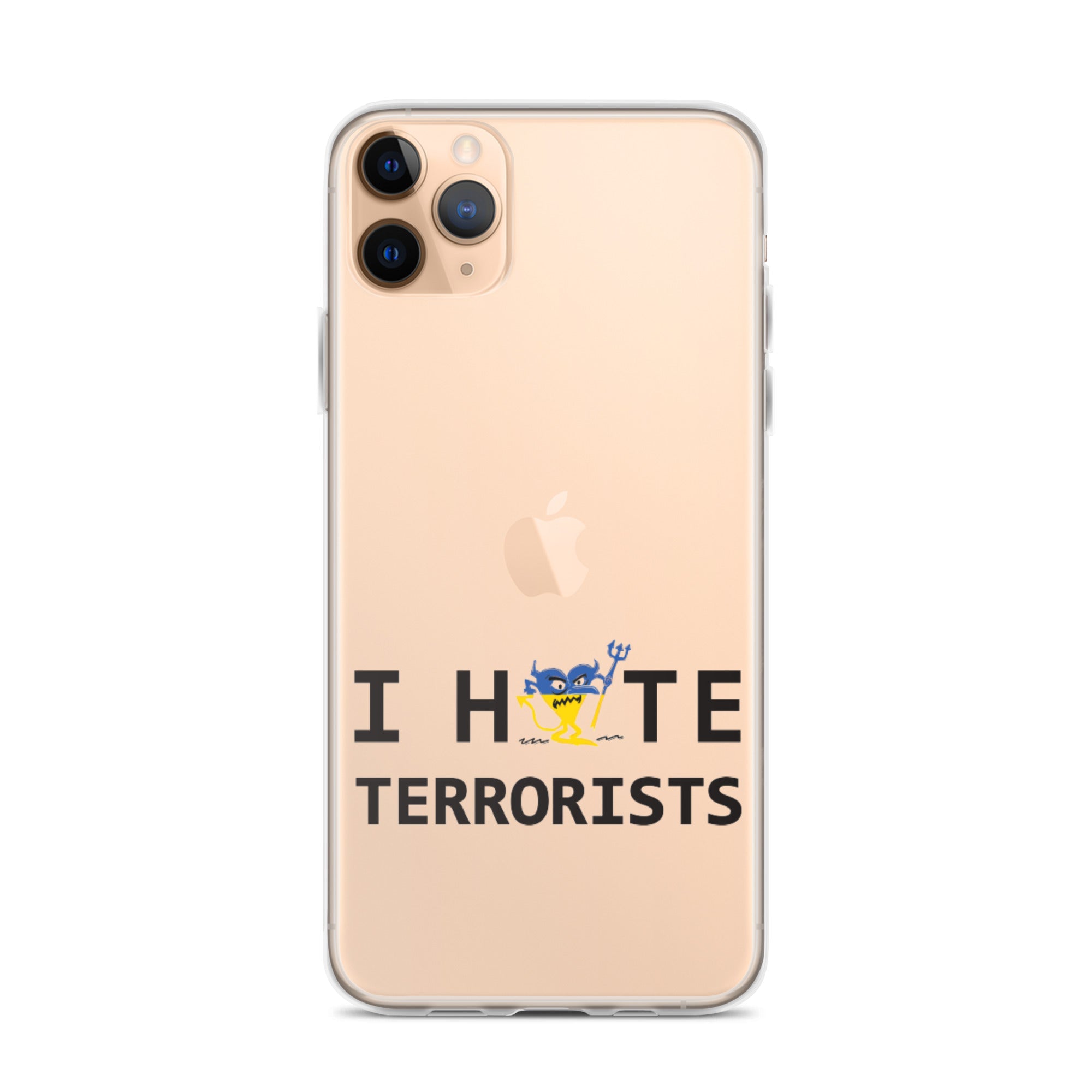 I Hate Terrorists iPhone Case