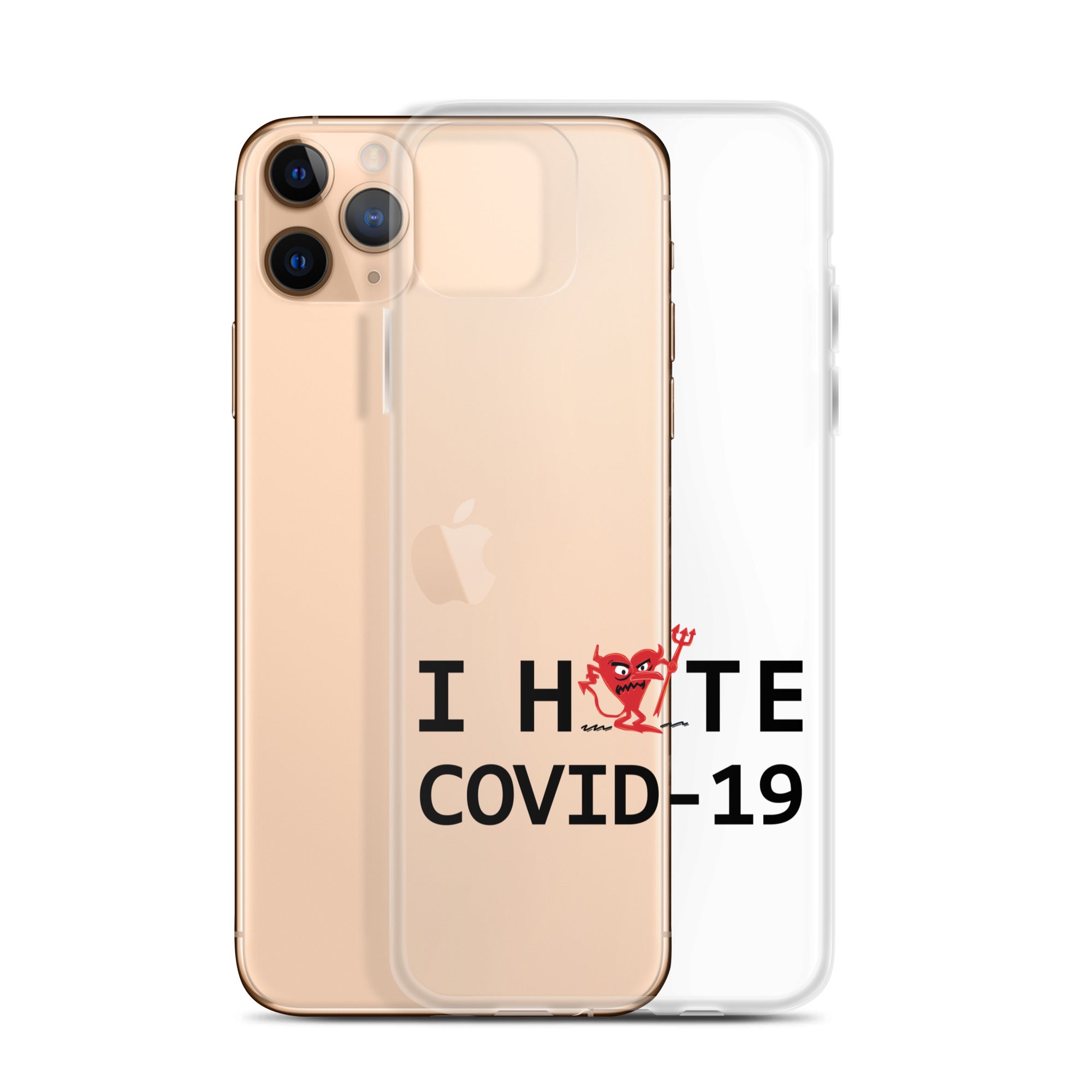 I Hate COVID-19 iPhone Case