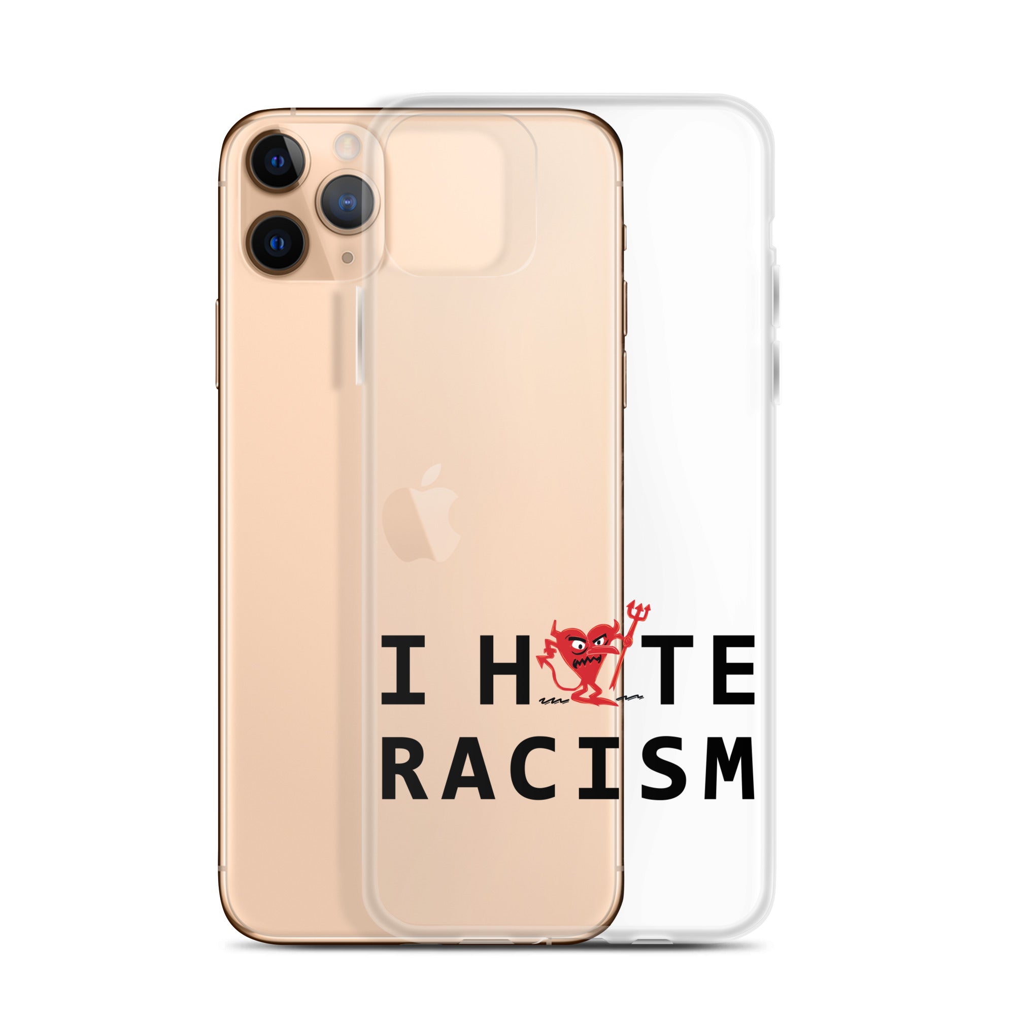 I Hate Racism iPhone Case