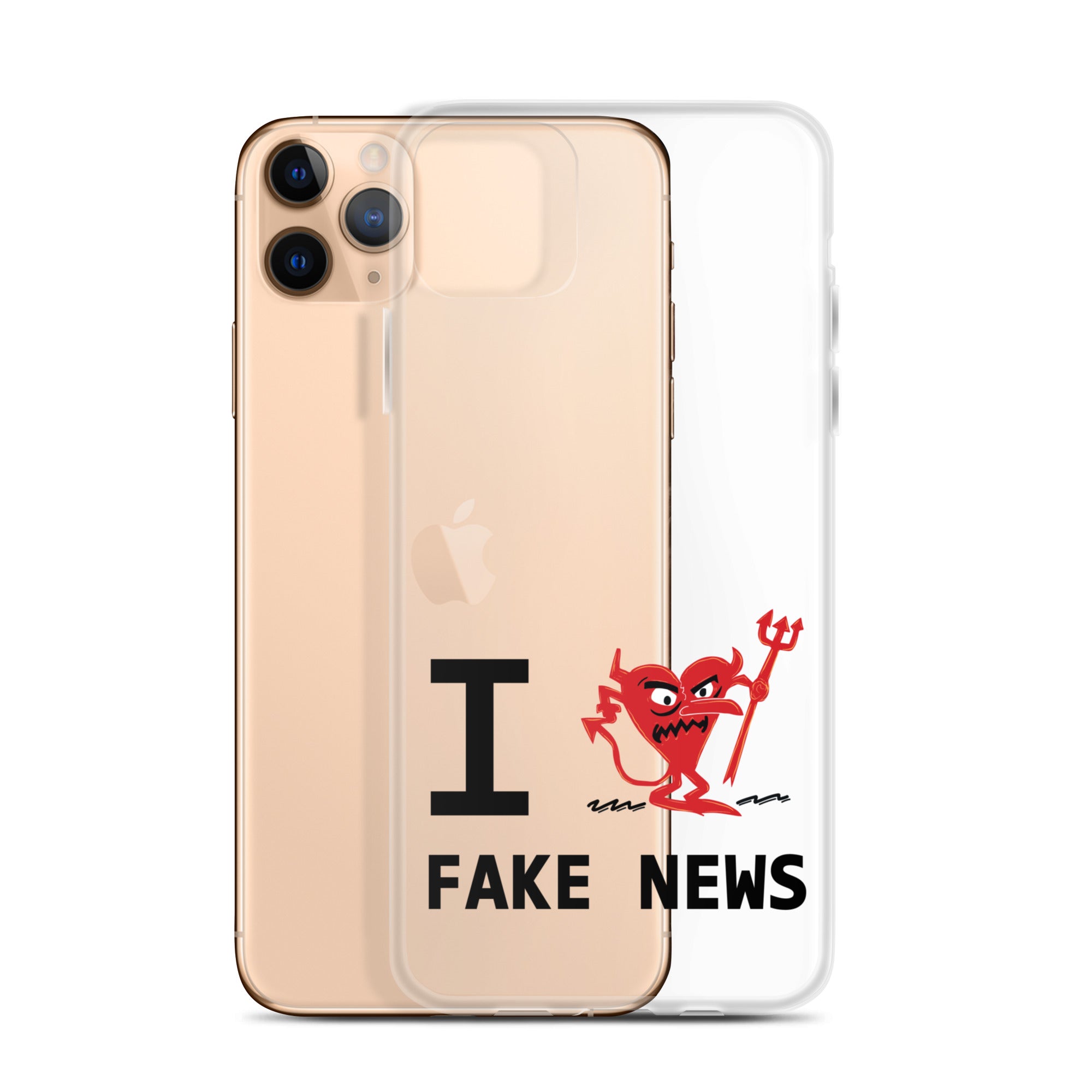FAKE NEWS iPhone Case