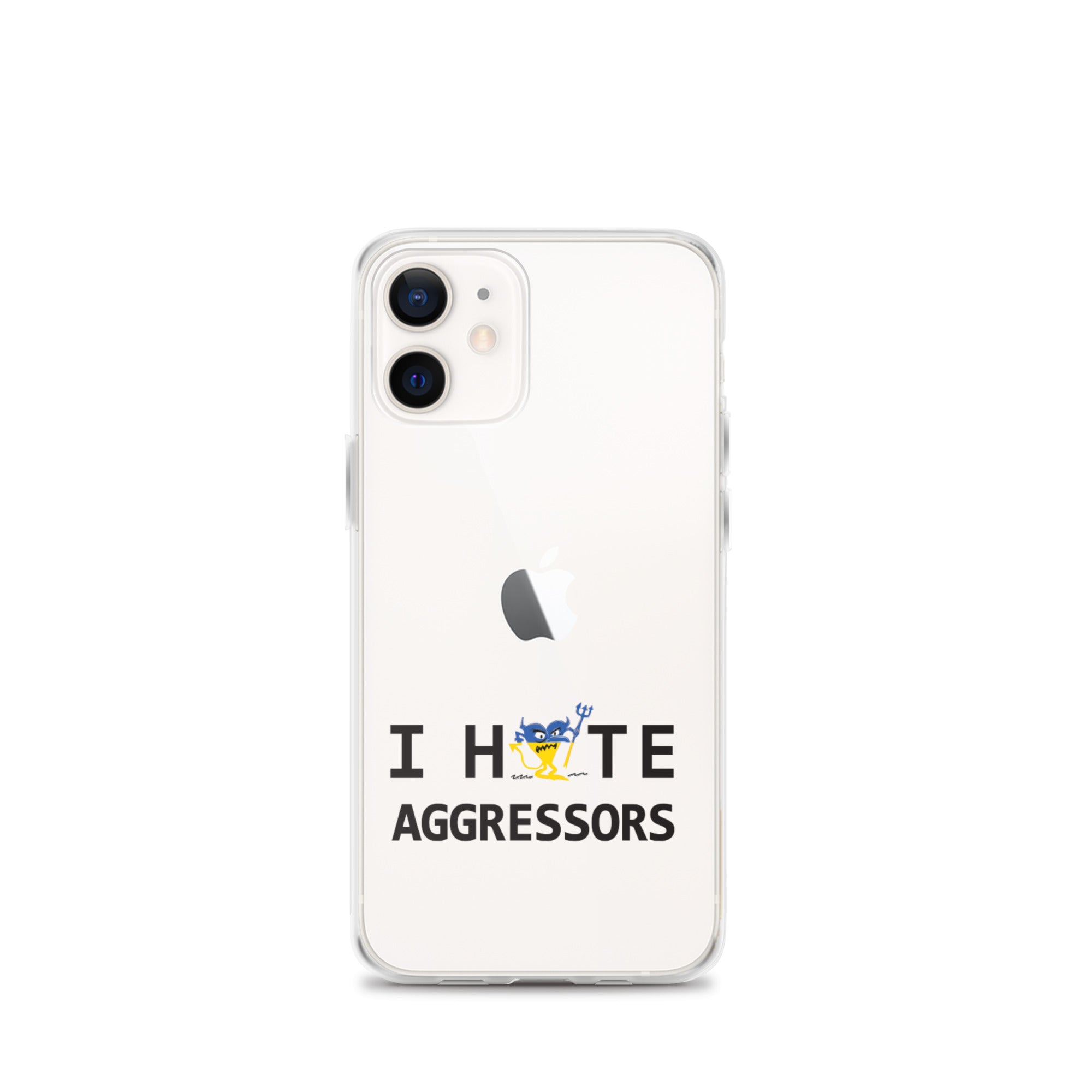 I HATE AGGRESSORS iPhone Case