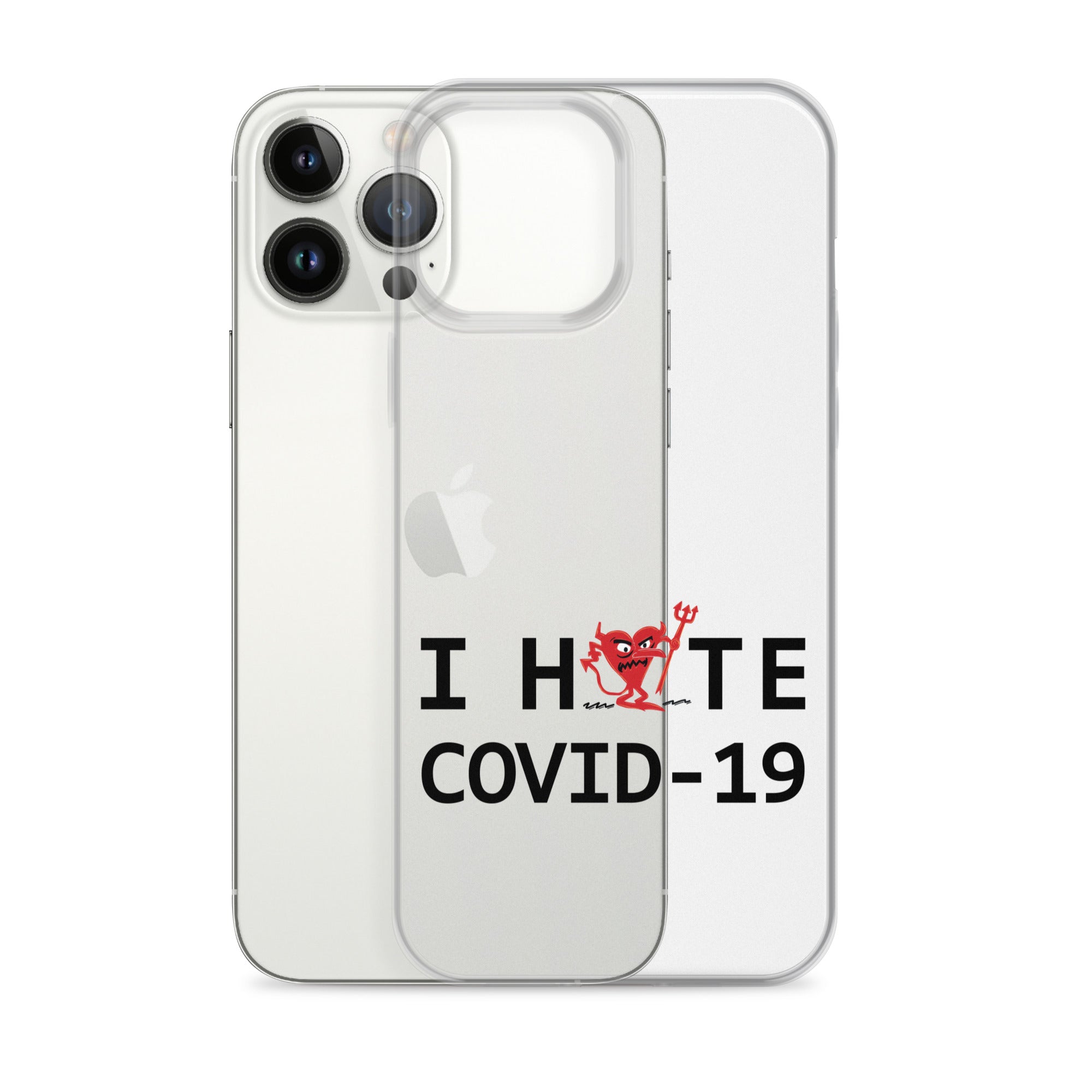 I Hate COVID-19 iPhone Case