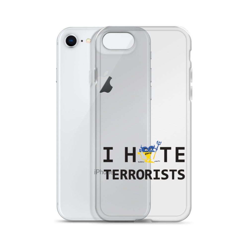 I Hate Terrorists iPhone Case