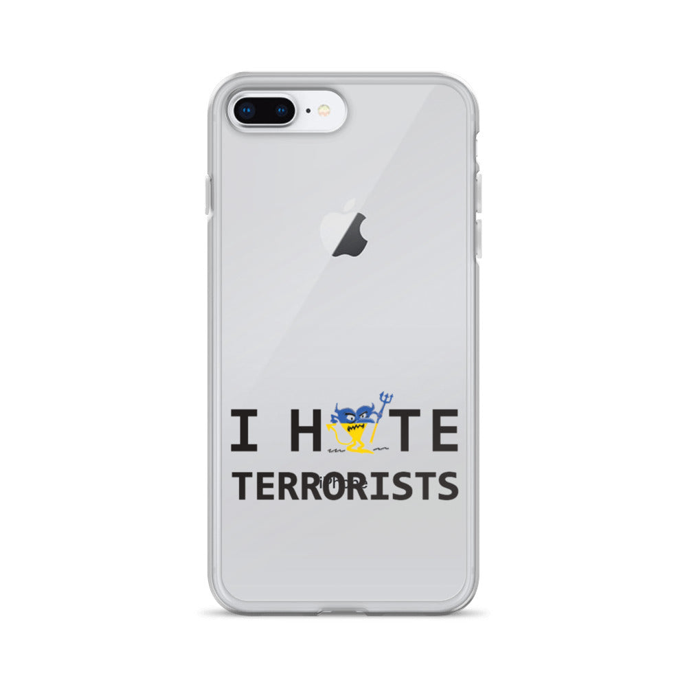 I Hate Terrorists iPhone Case