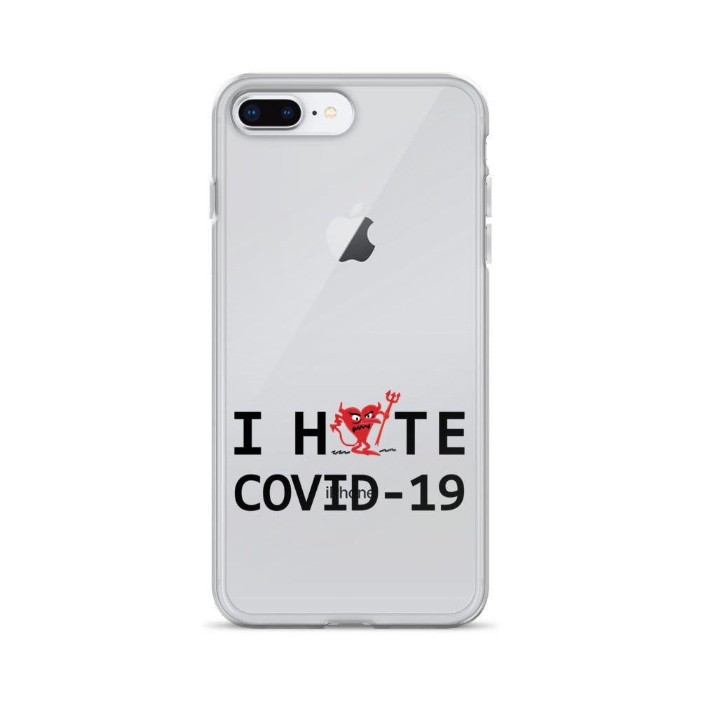 I Hate COVID-19 iPhone Case