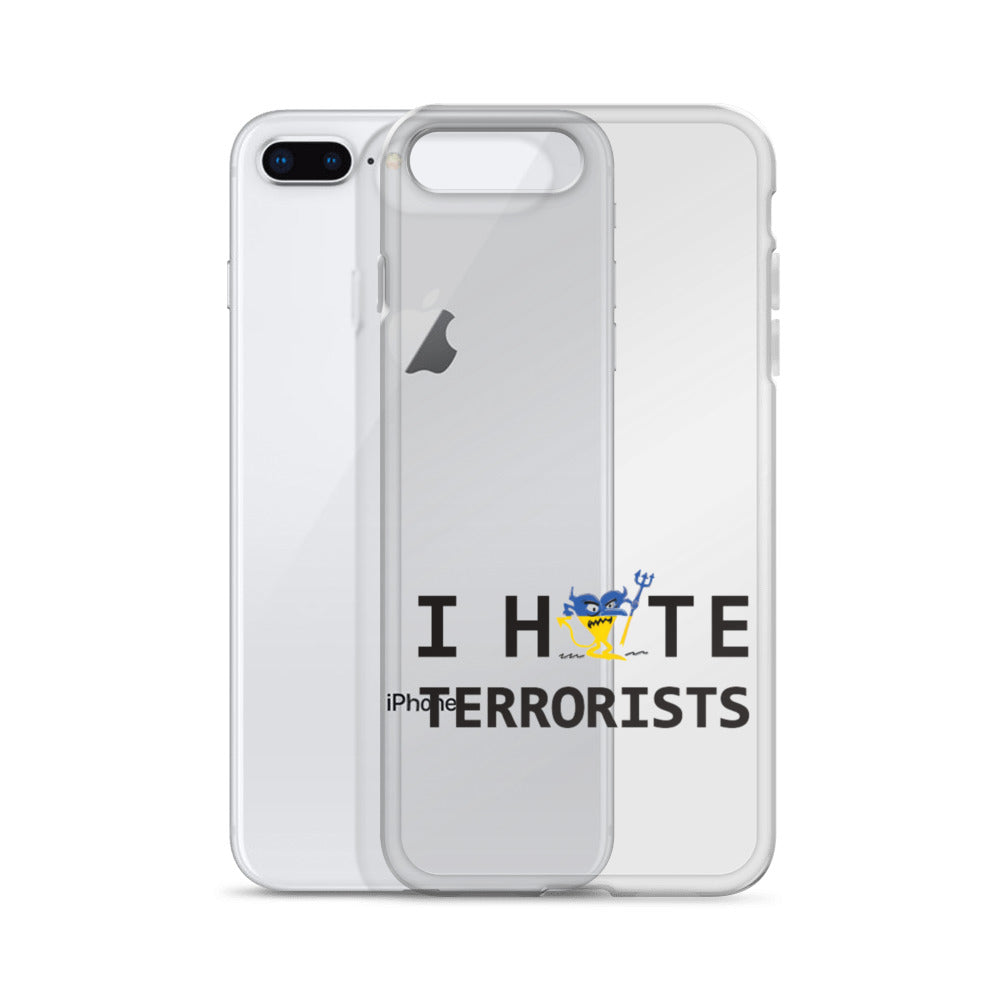 I Hate Terrorists iPhone Case