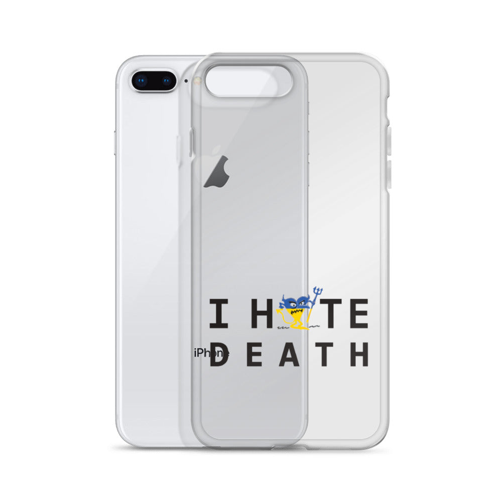 I HATE DEATH iPhone Case