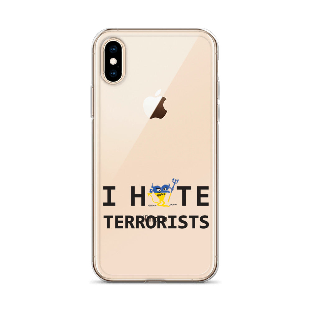 I Hate Terrorists iPhone Case