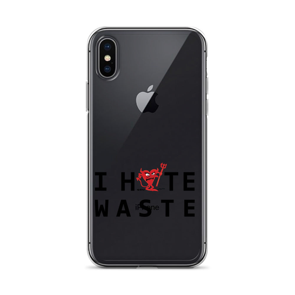 I Hate Waste iPhone Case