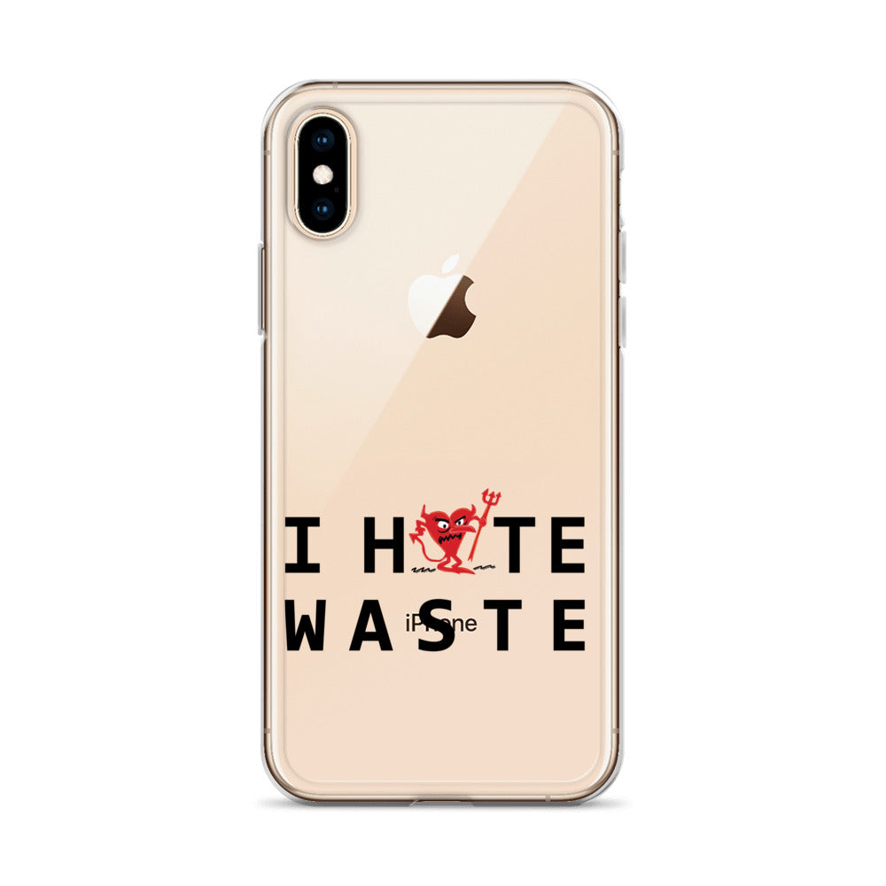 I Hate Waste iPhone Case