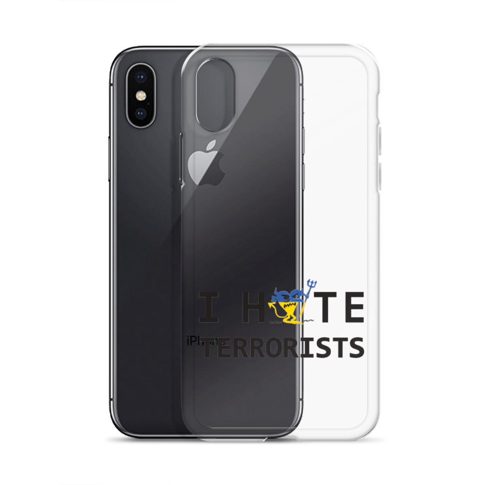 I Hate Terrorists iPhone Case