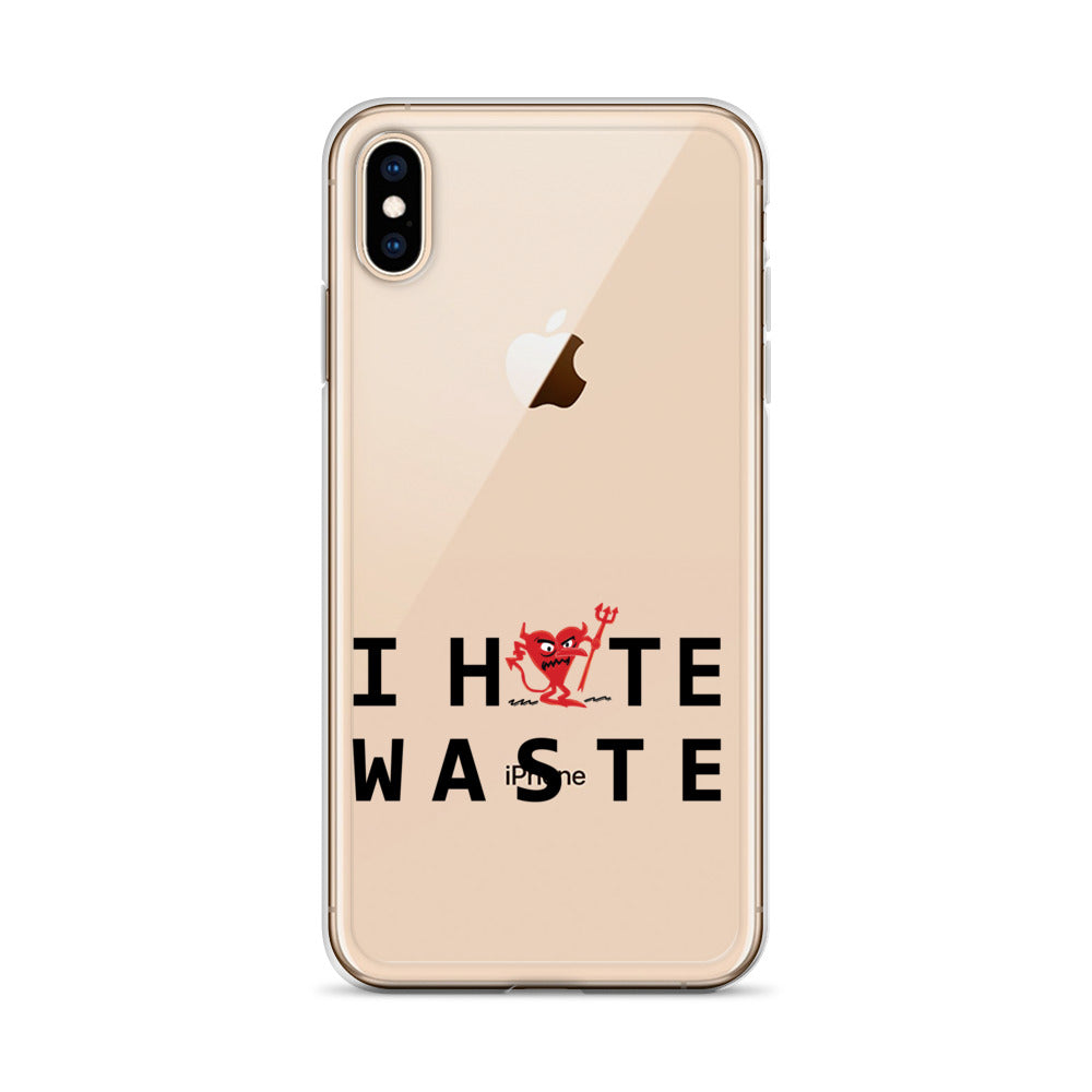 I Hate Waste iPhone Case