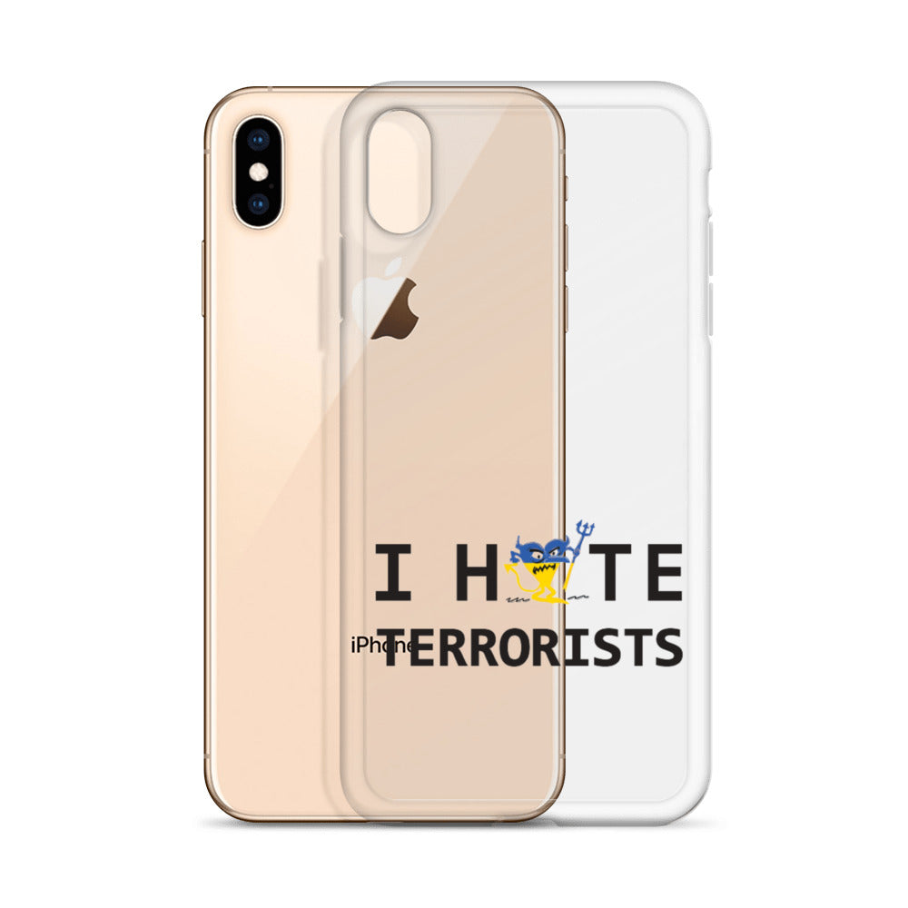 I Hate Terrorists iPhone Case