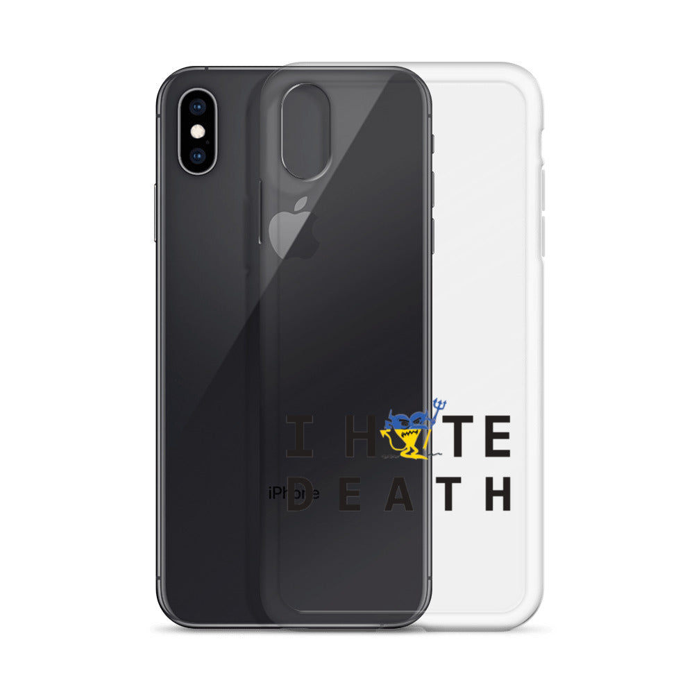 I HATE DEATH iPhone Case