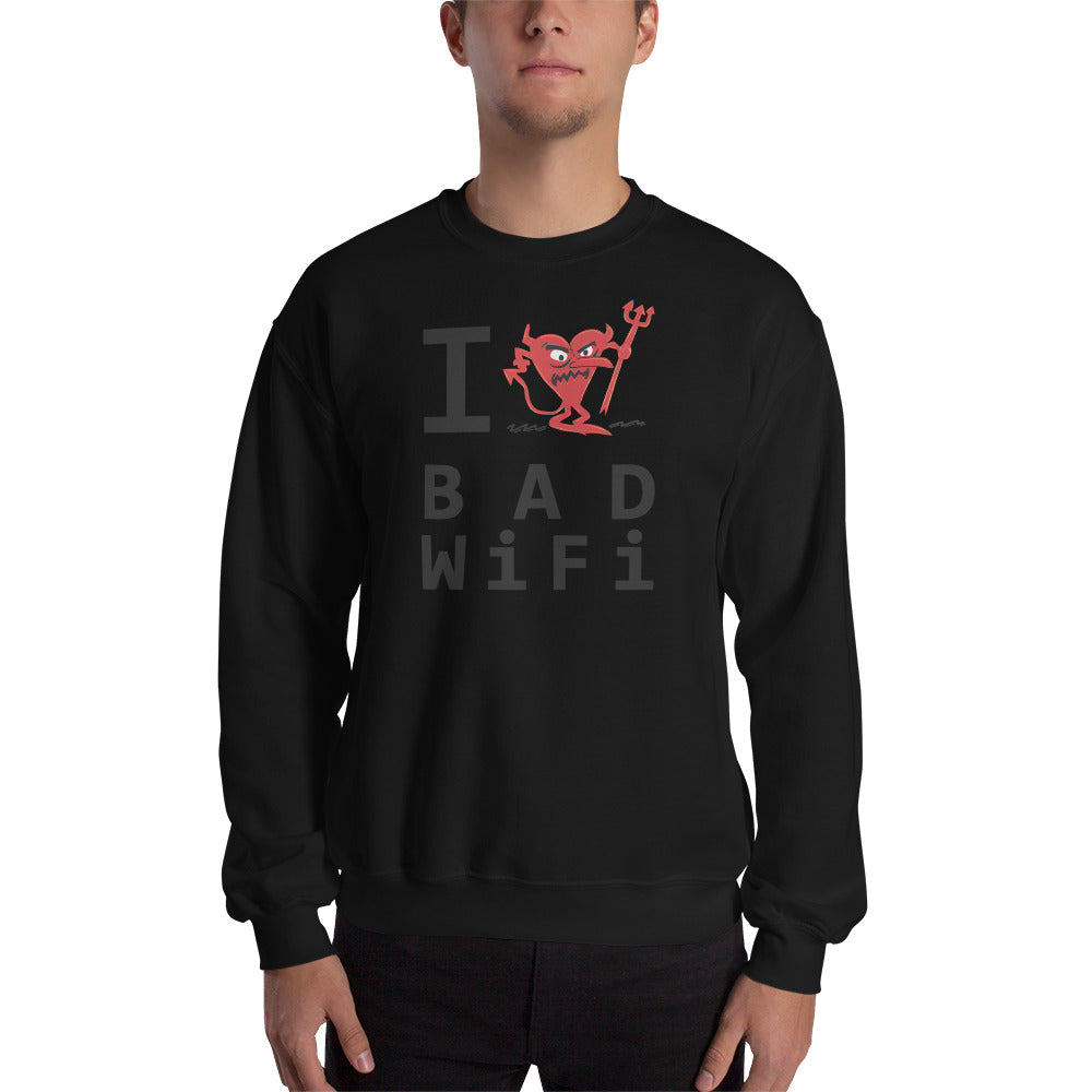 BAD WIFI Unisex Sweatshirt