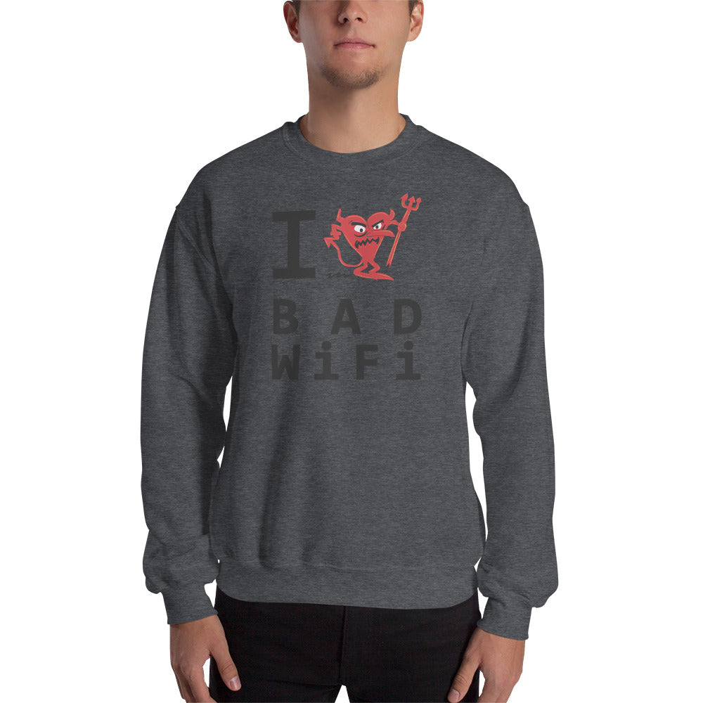 BAD WIFI Unisex Sweatshirt