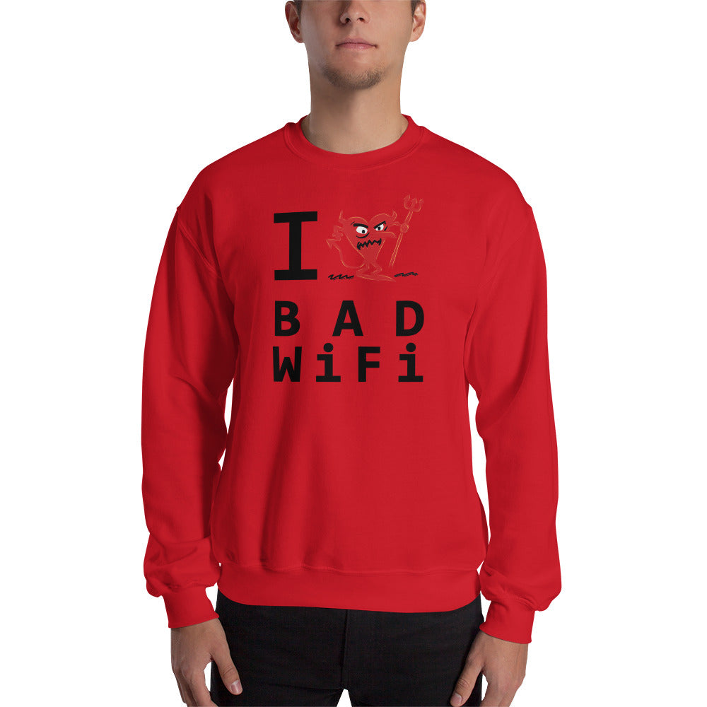 BAD WIFI Unisex Sweatshirt