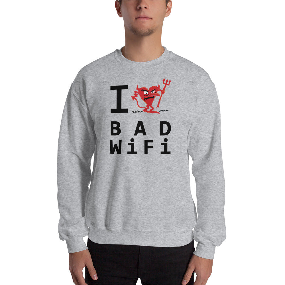 BAD WIFI Unisex Sweatshirt