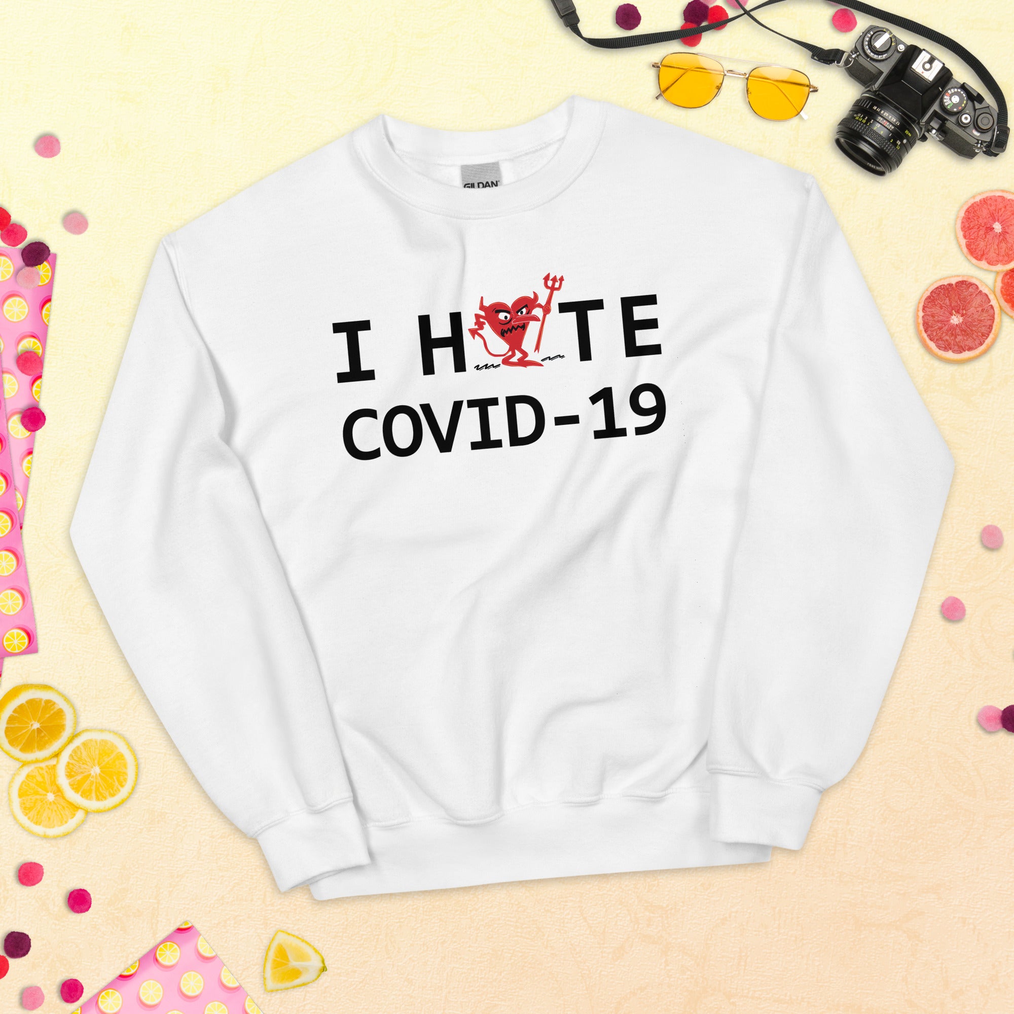 I Hate COVID-19 Unisex Sweatshirt