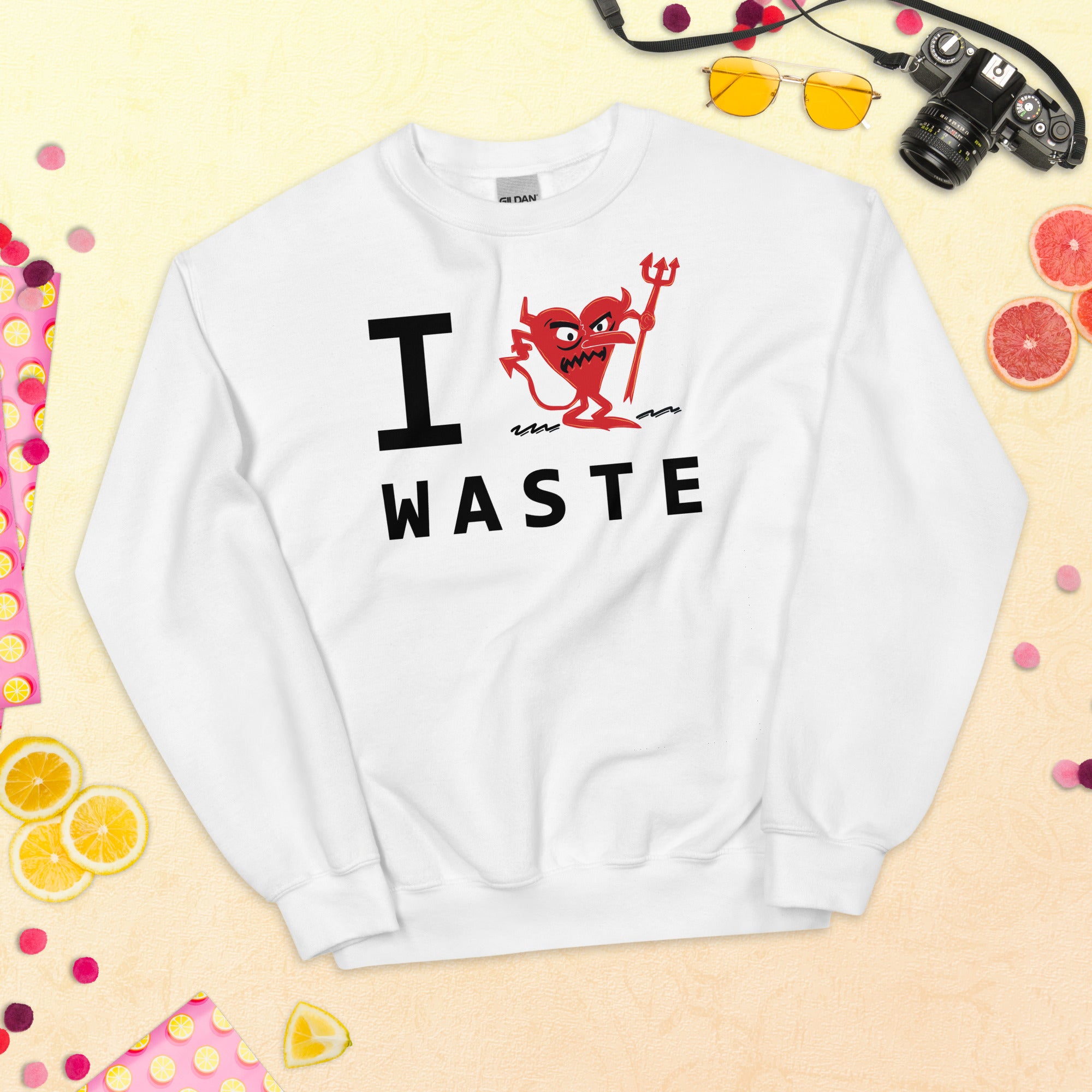 WASTE Unisex Sweatshirt