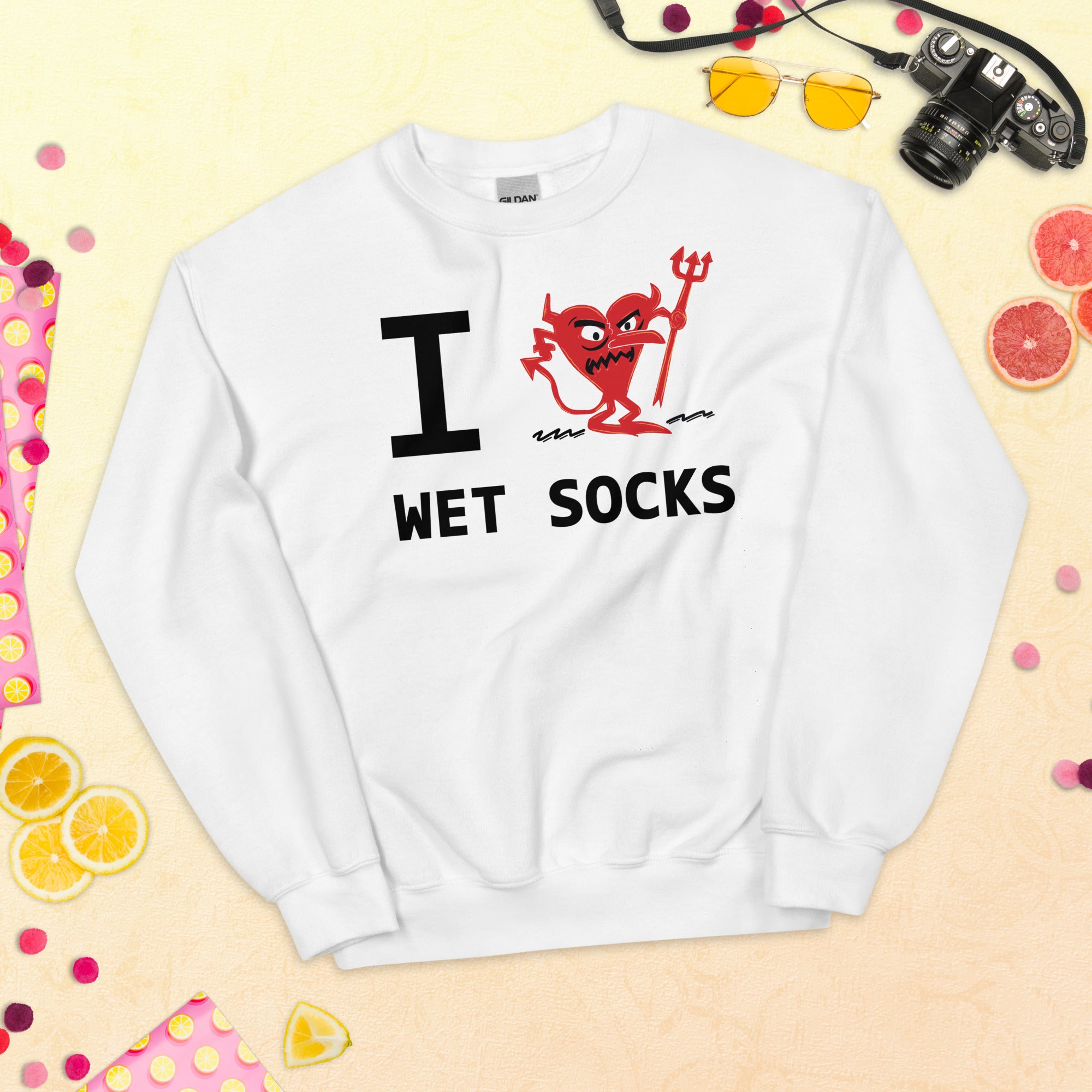 WET SOCKS Unisex Sweatshirt