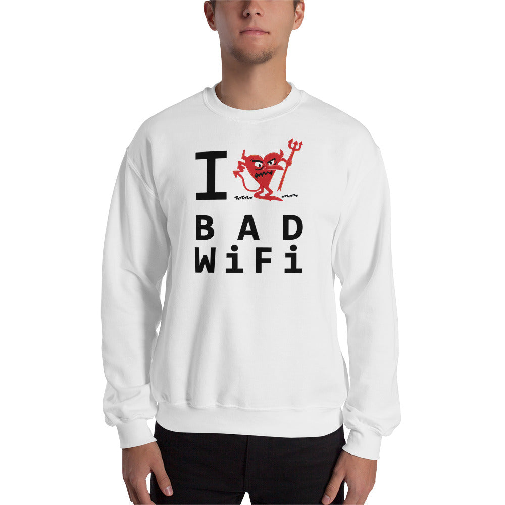 BAD WIFI Unisex Sweatshirt