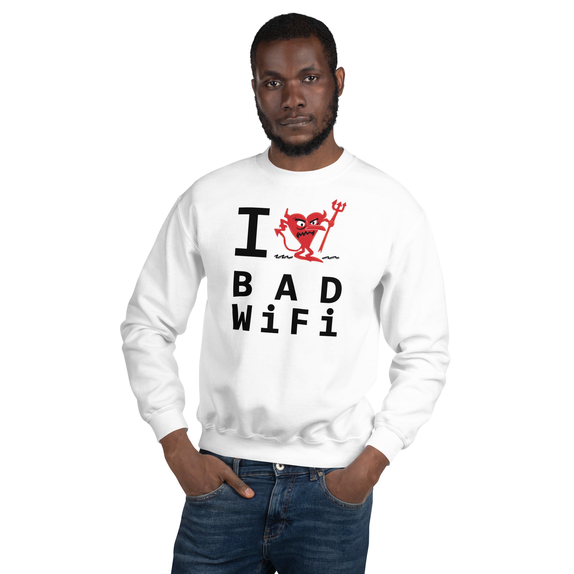 BAD WIFI Unisex Sweatshirt