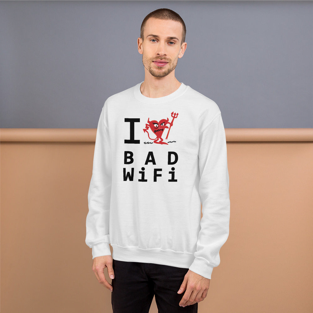 BAD WIFI Unisex Sweatshirt