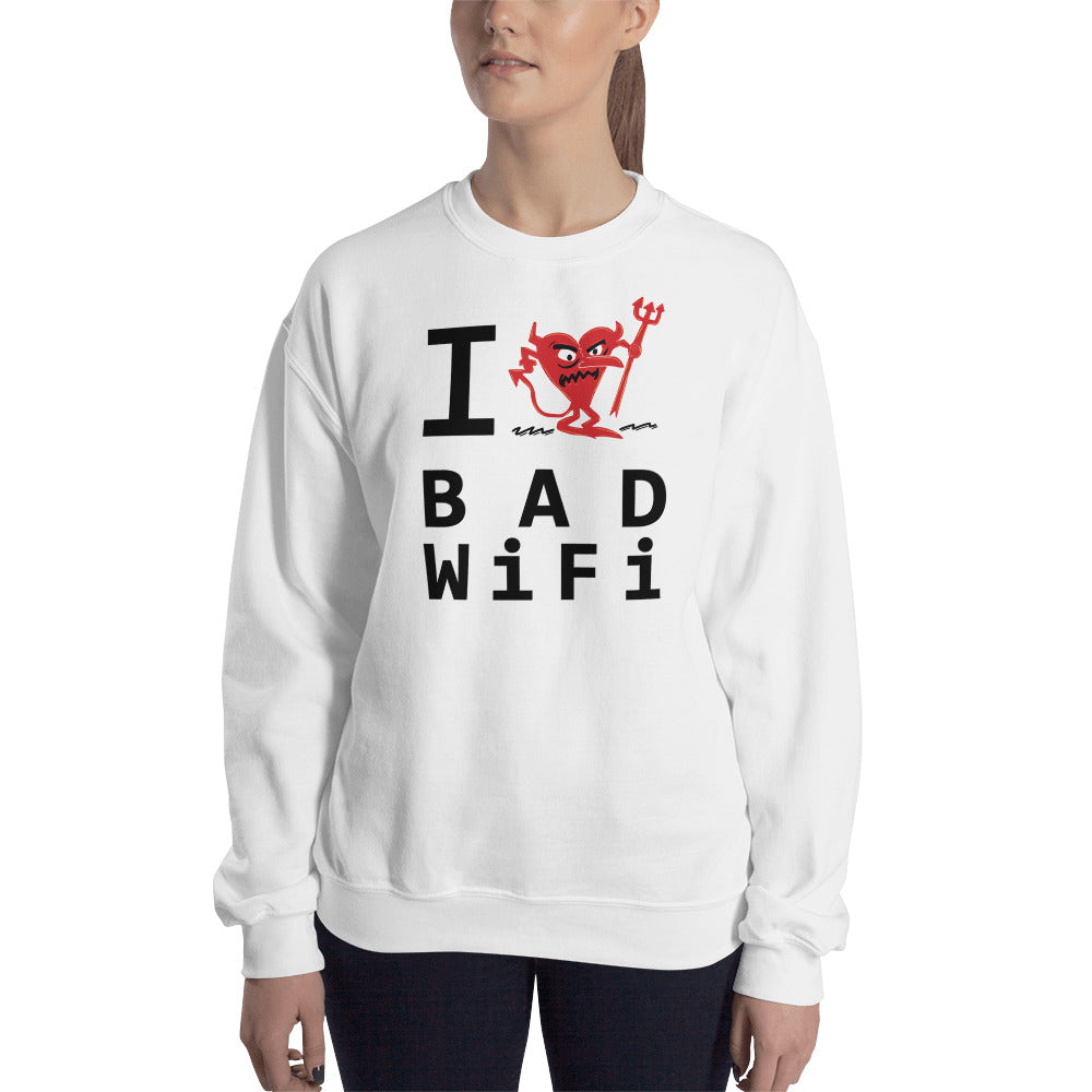 BAD WIFI Unisex Sweatshirt