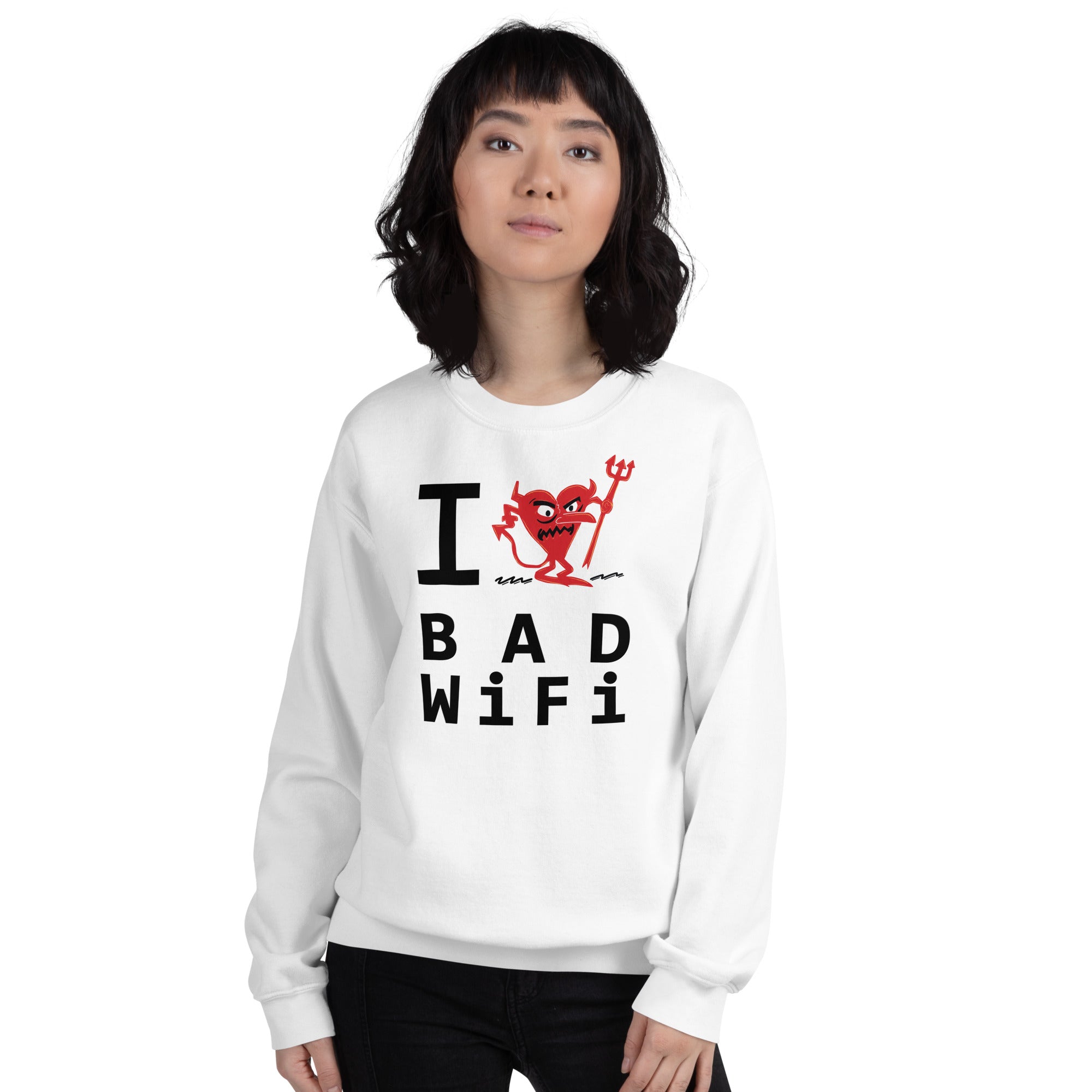 BAD WIFI Unisex Sweatshirt