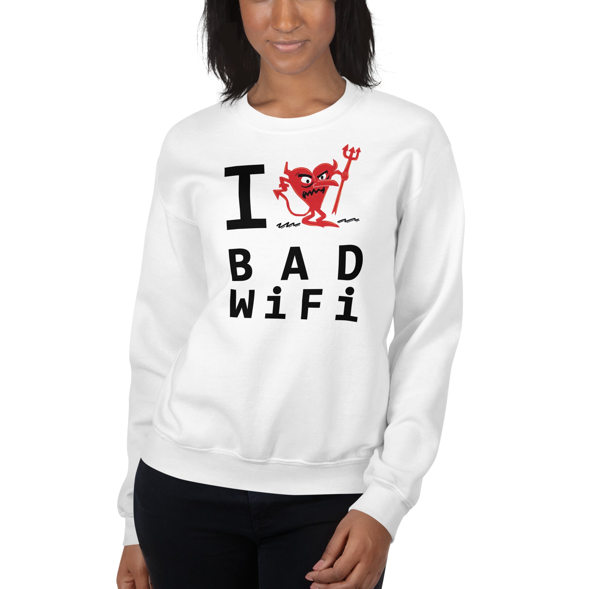 BAD WIFI Unisex Sweatshirt