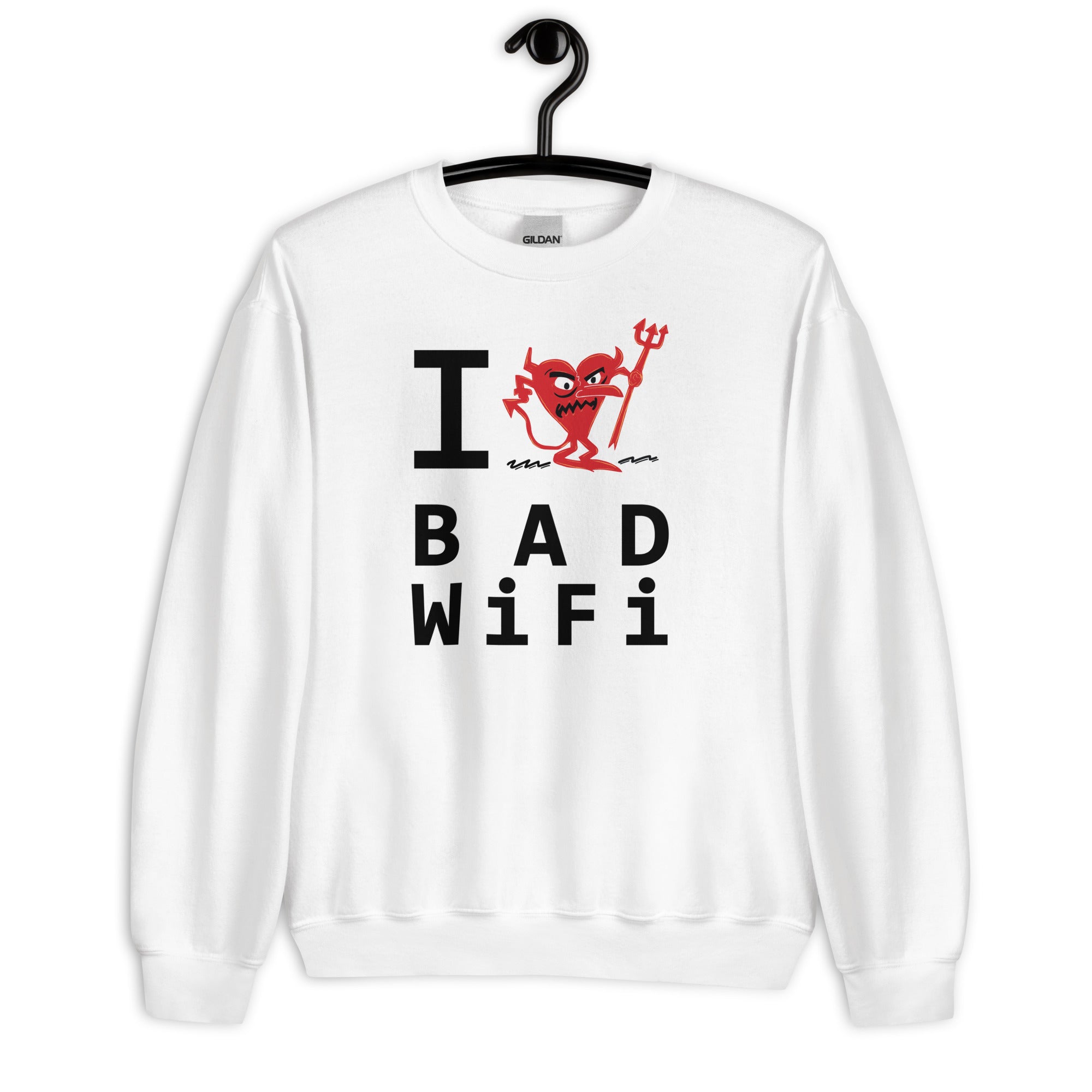 BAD WIFI Unisex Sweatshirt