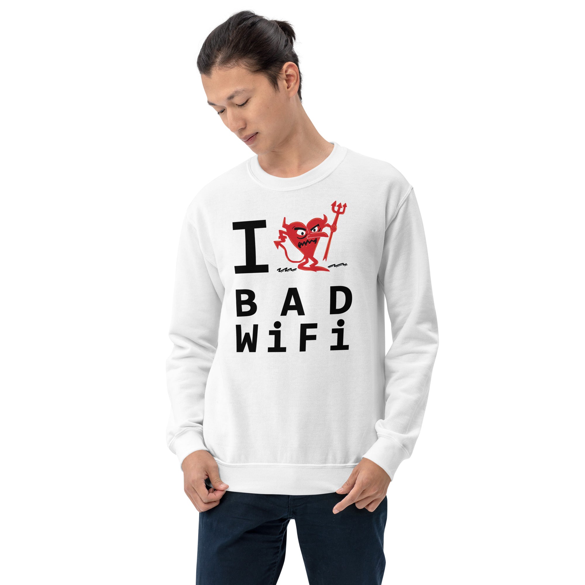 BAD WIFI Unisex Sweatshirt