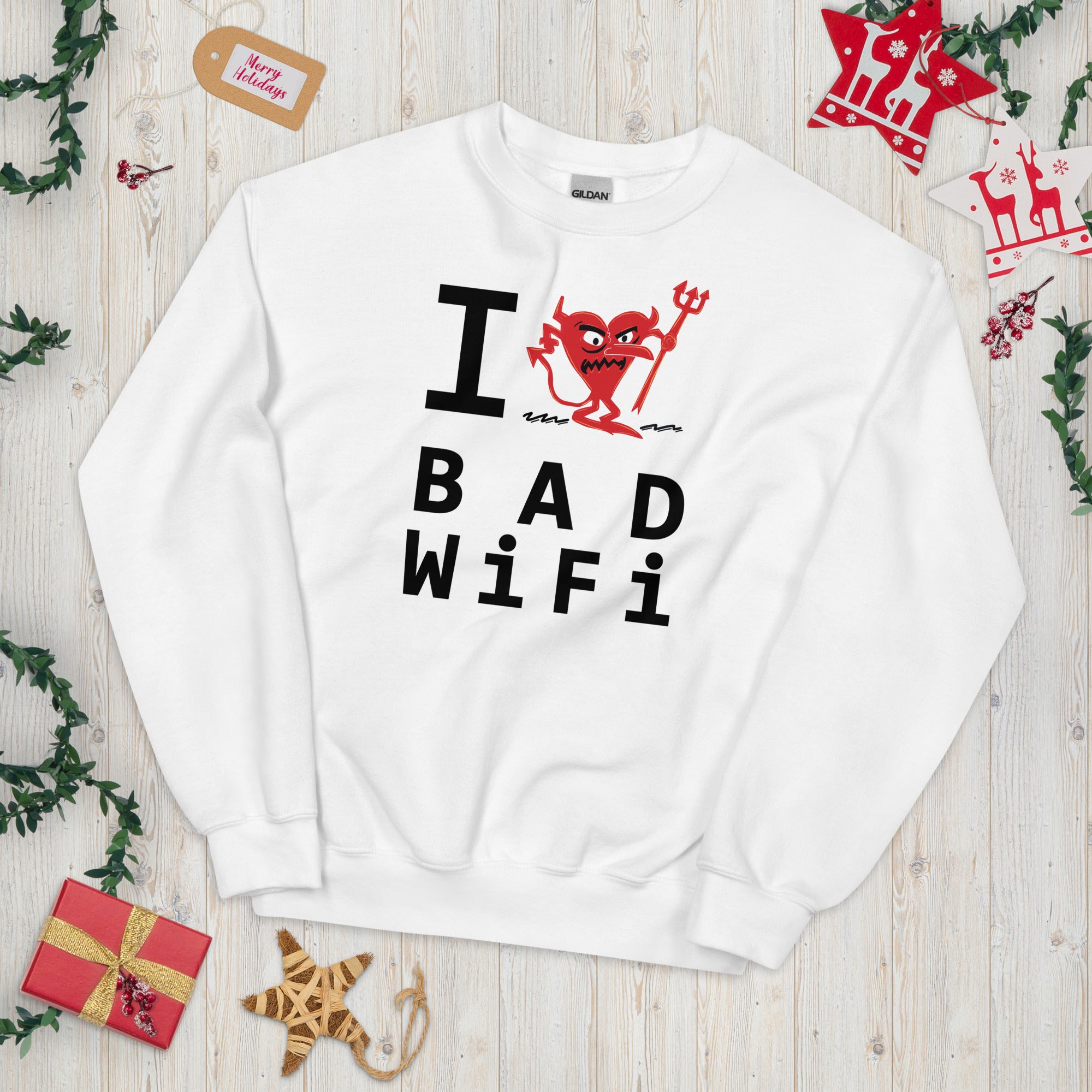 BAD WIFI Unisex Sweatshirt