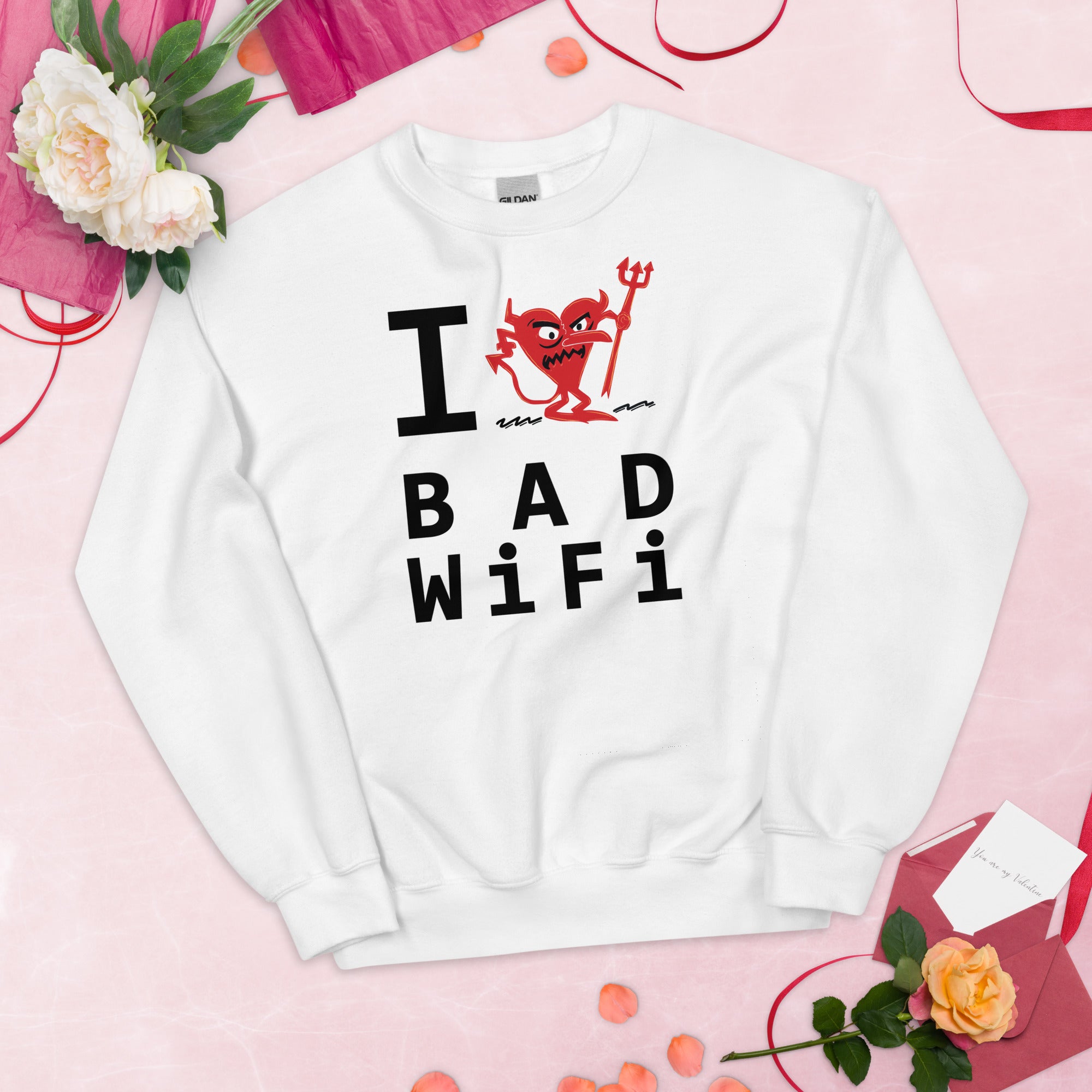 BAD WIFI Unisex Sweatshirt