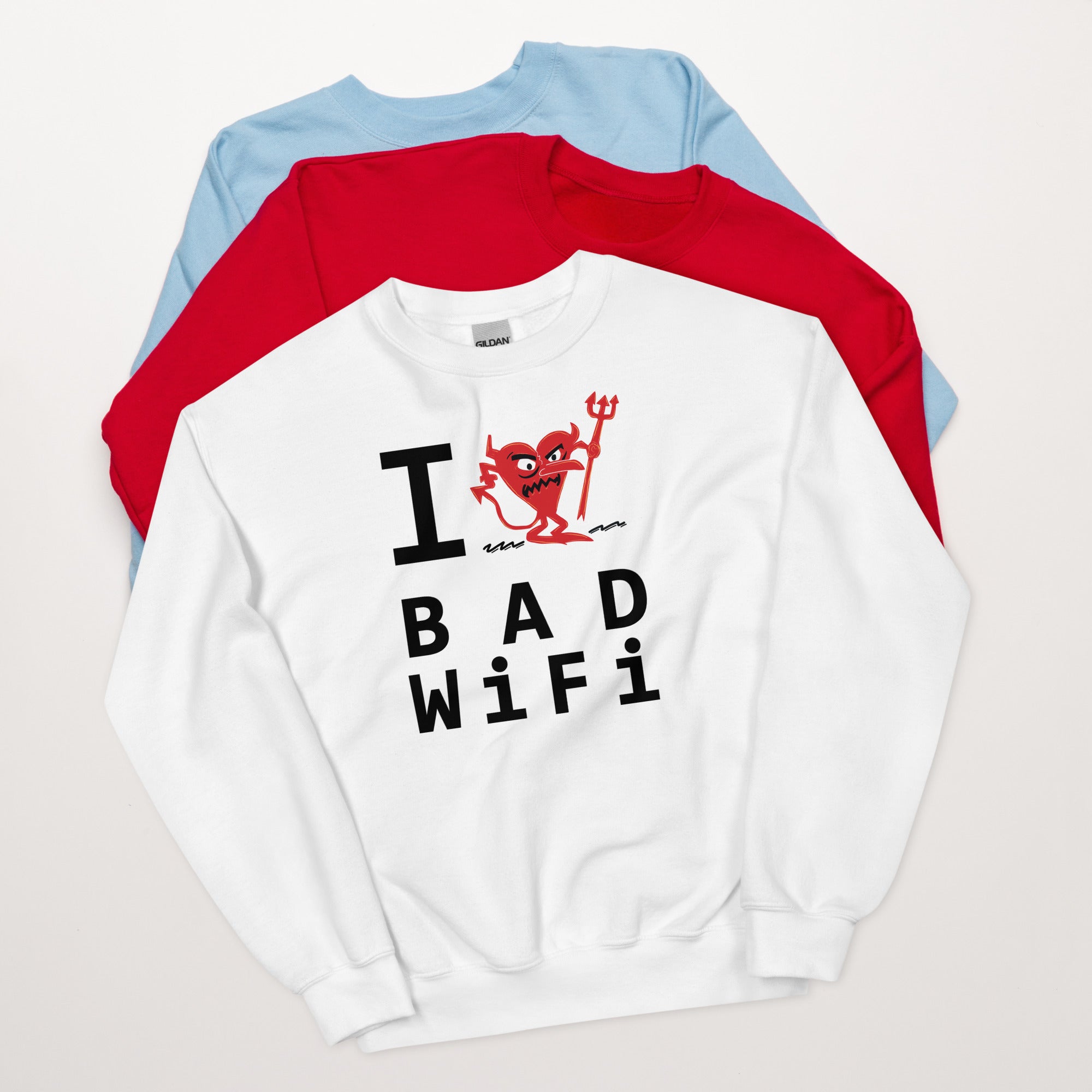 BAD WIFI Unisex Sweatshirt