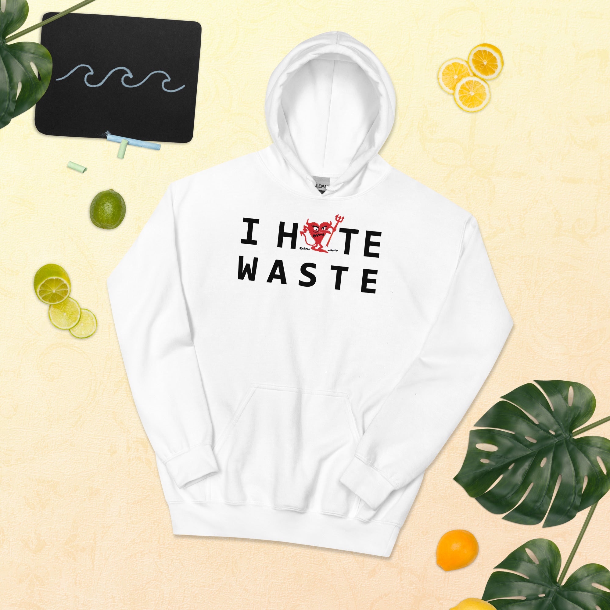 I Hate WASTE Unisex Hoodie