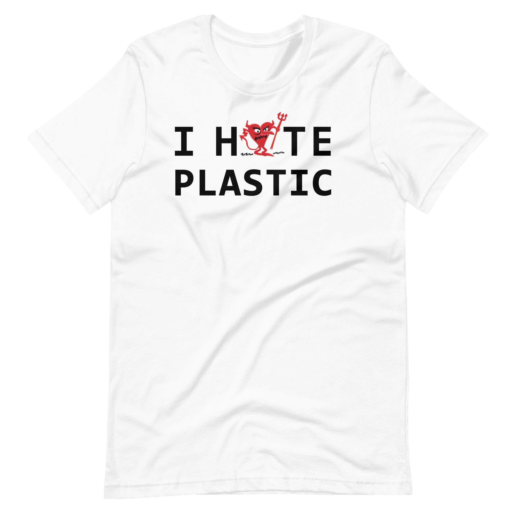I Hate Plastic Unisex t-shirt