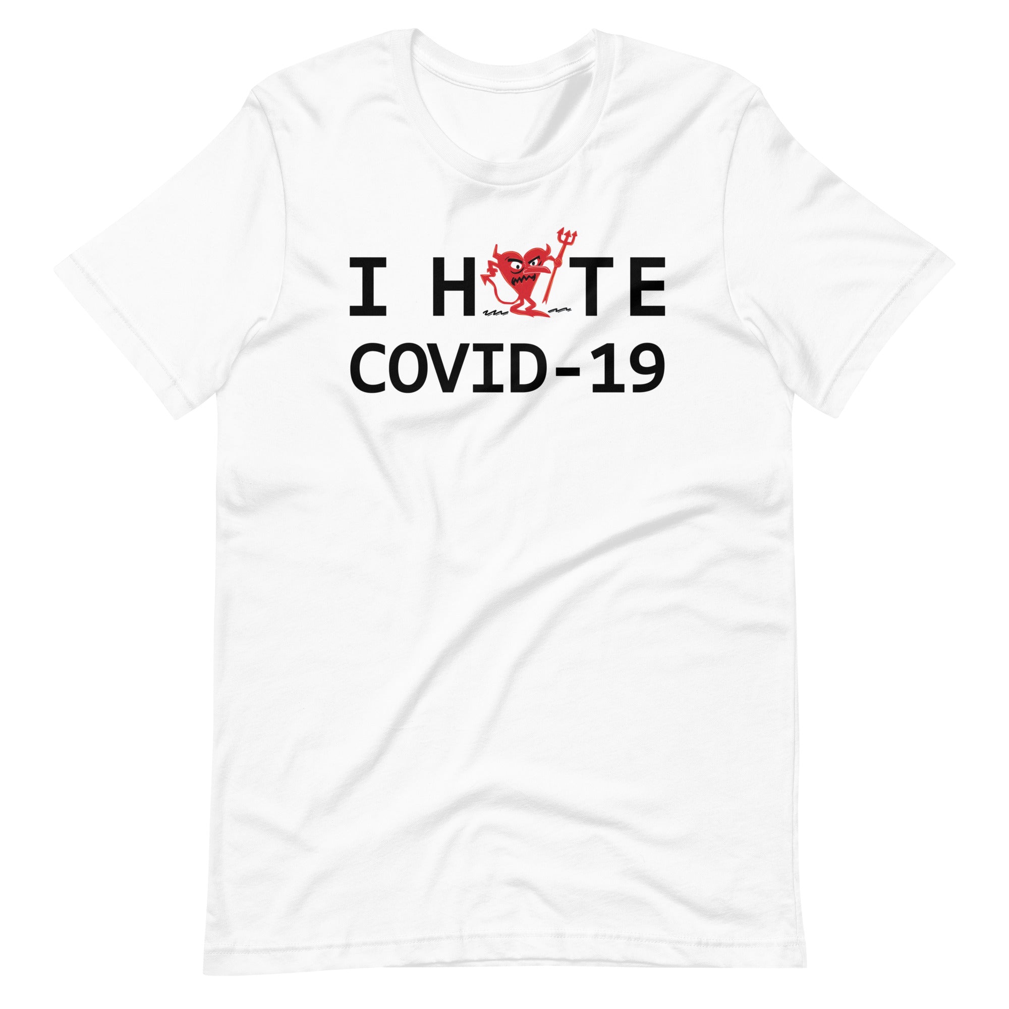 I Hate COVID-19 Unisex t-shirt