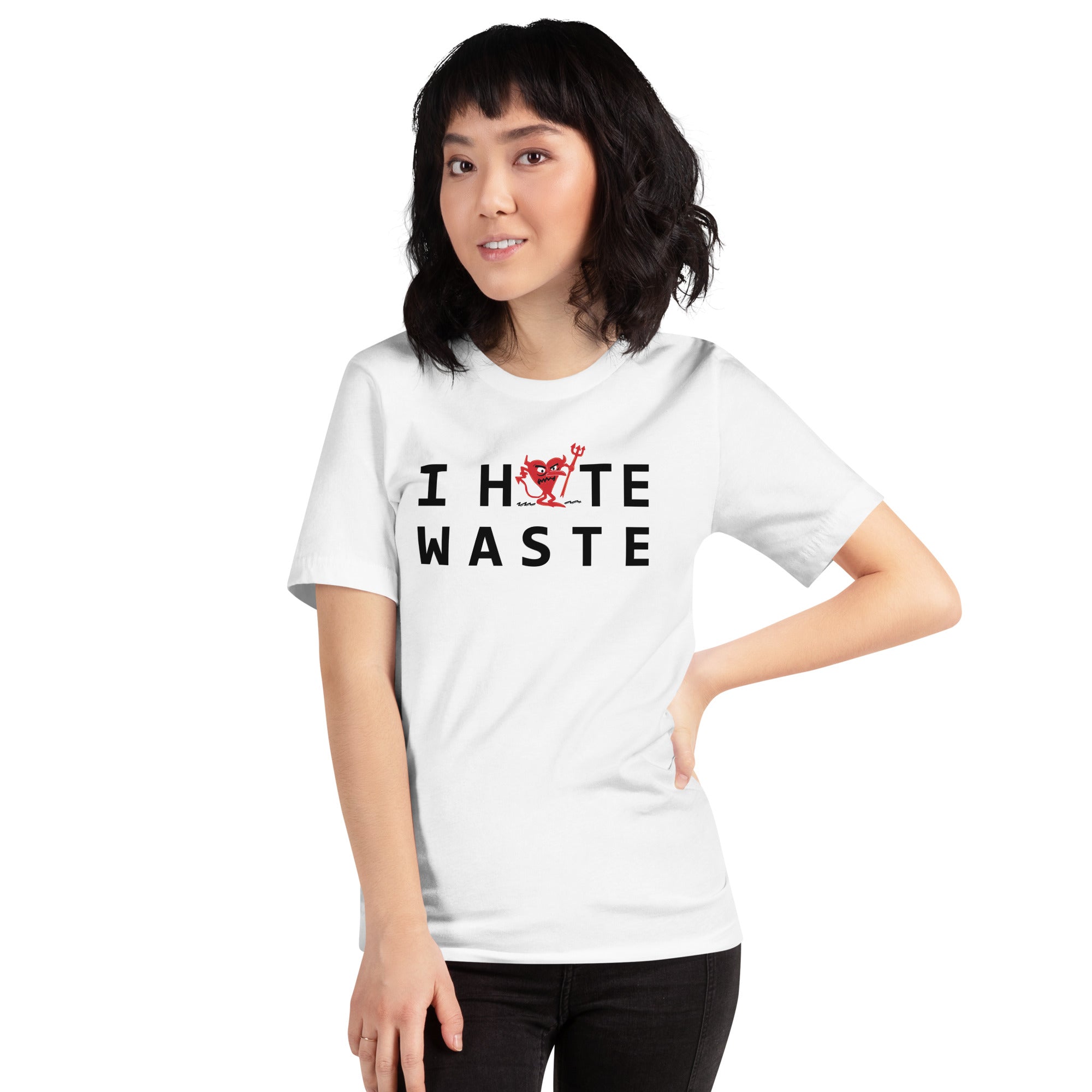 I Hate WASTE Unisex t-shirt