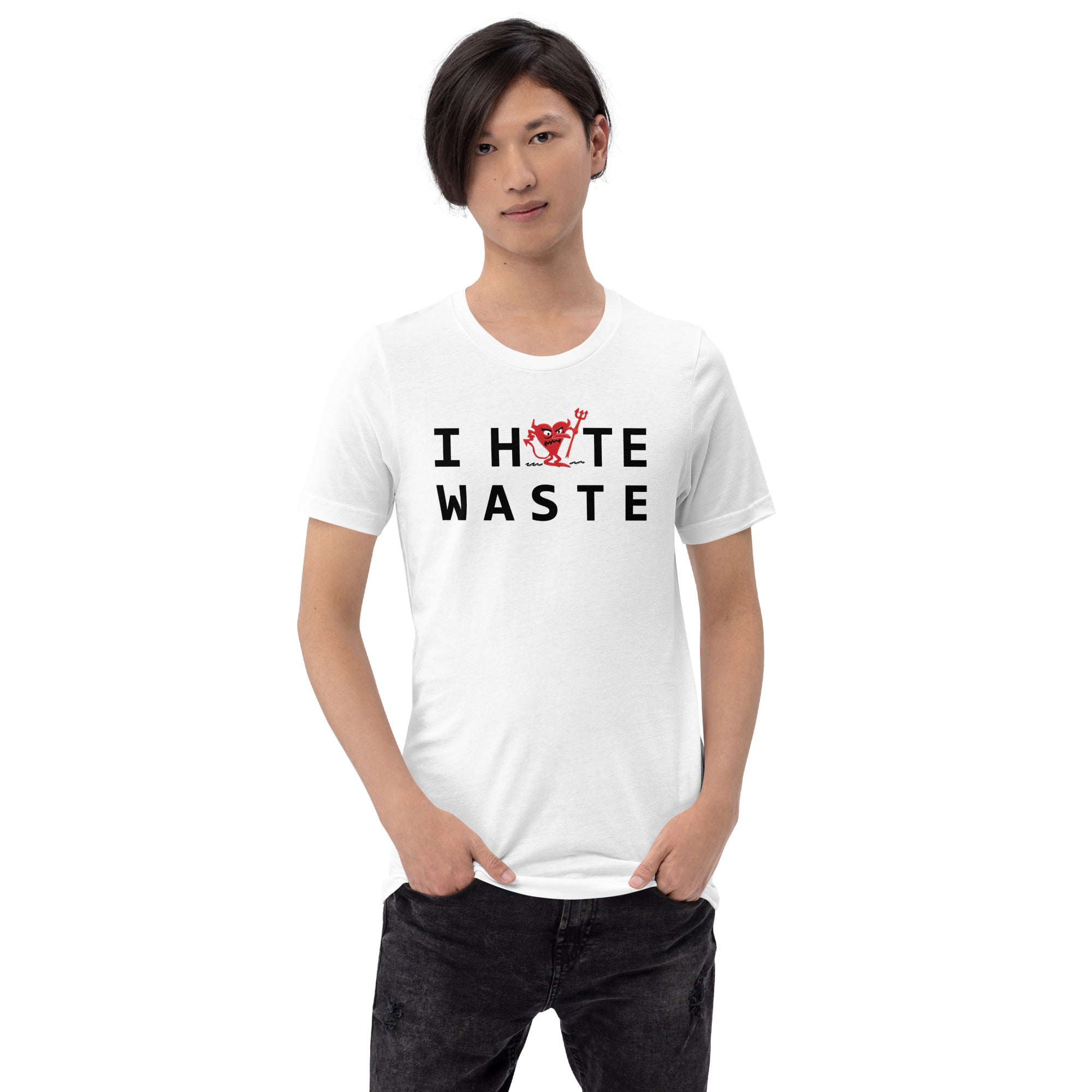 I Hate WASTE Unisex t-shirt