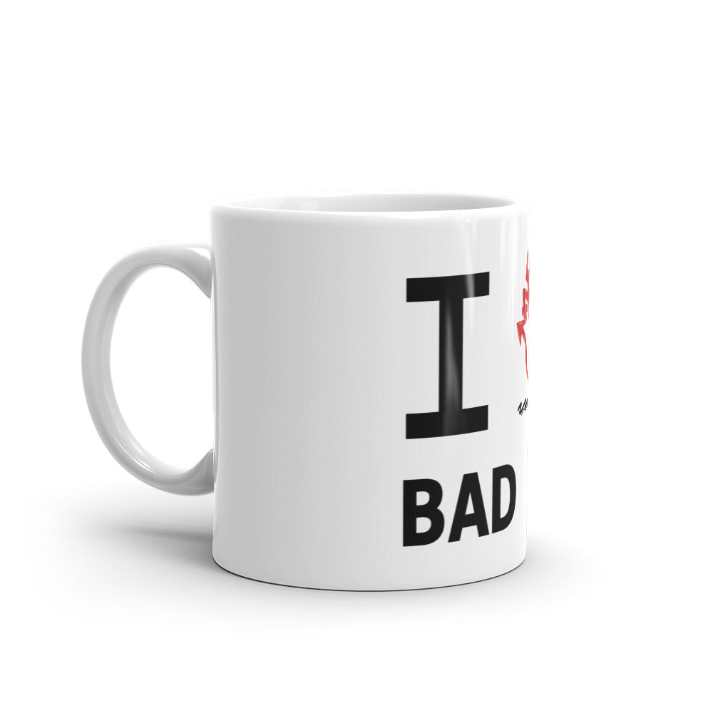 BAD SEX White glossy mug