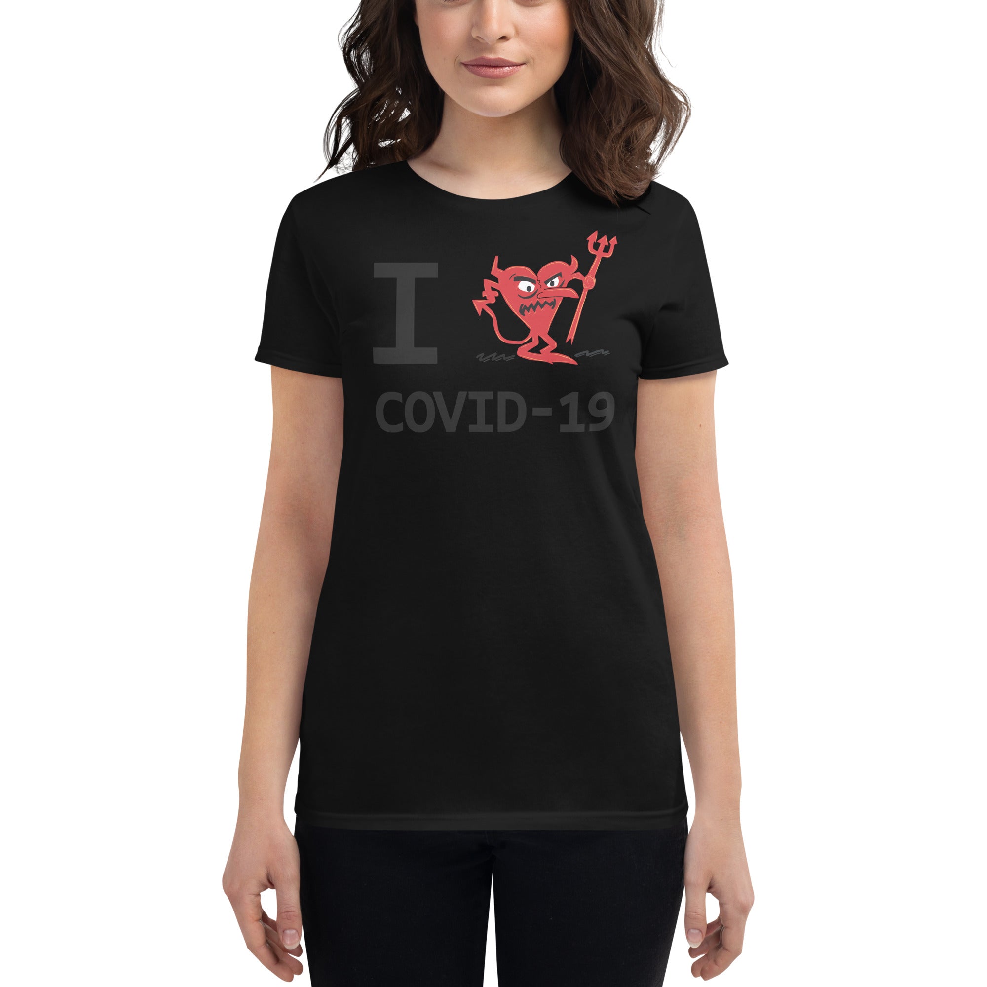 COVID-19 Women's short sleeve t-shirt