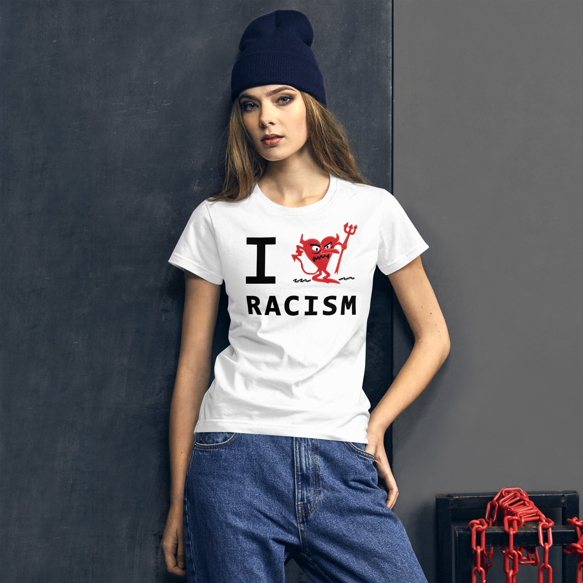 RACISM Women's short sleeve t-shirt