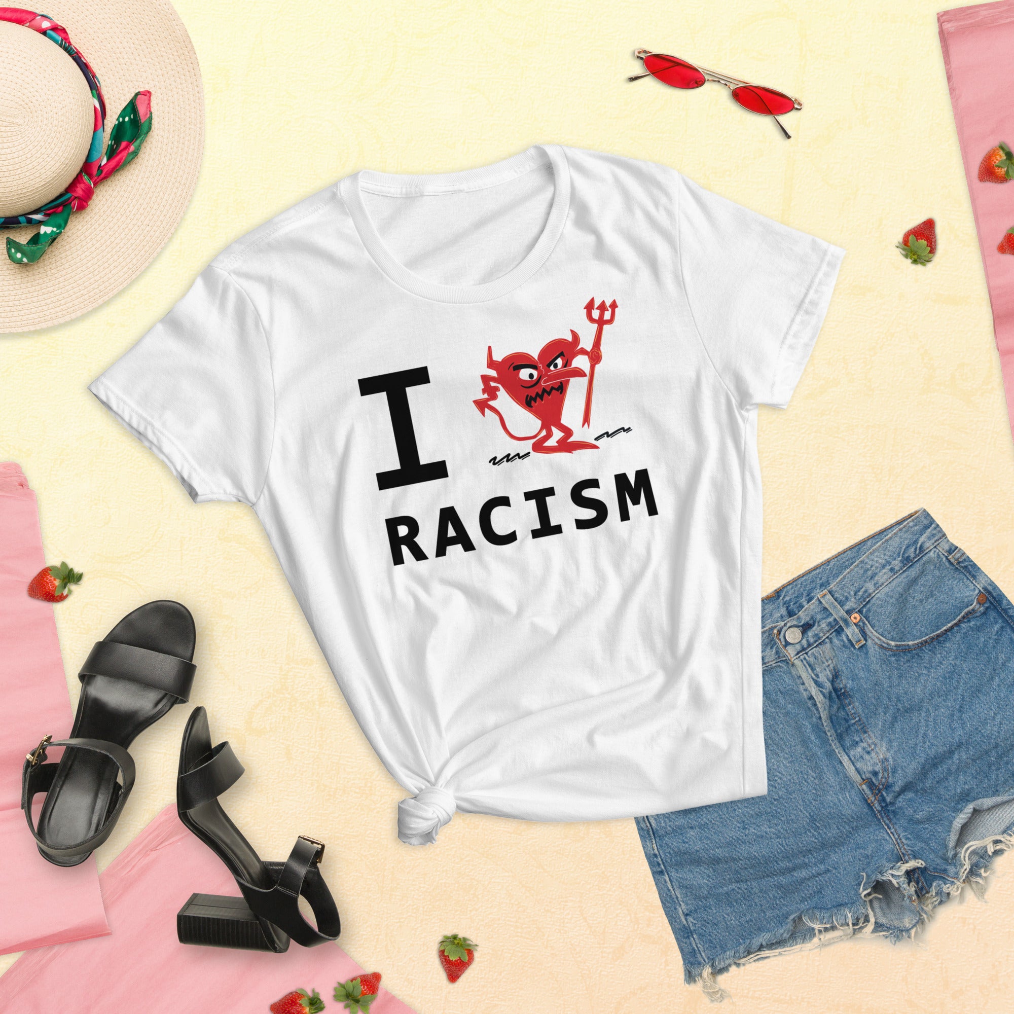 RACISM Women's short sleeve t-shirt