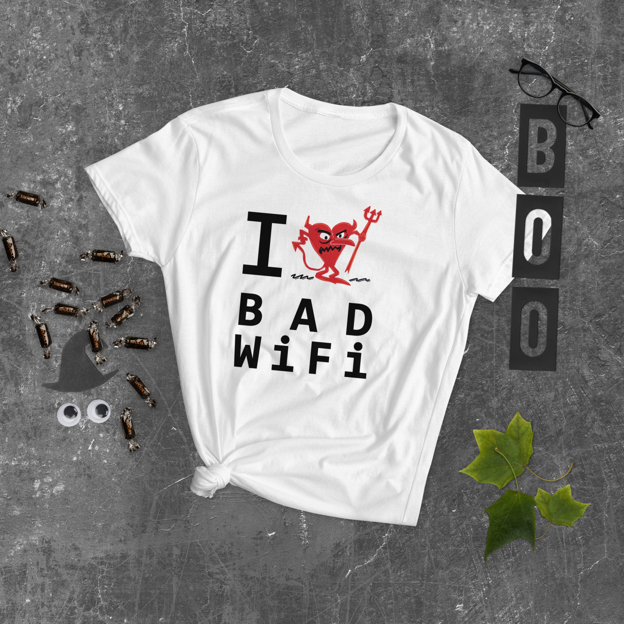 BAD WIFI Women's short sleeve t-shirt